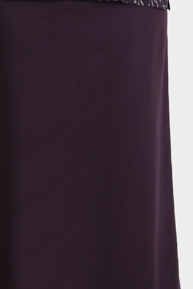 Tesettür giyim MÜRDÜM TOKA DETAYLI ETEK 60264  - ALVİNA