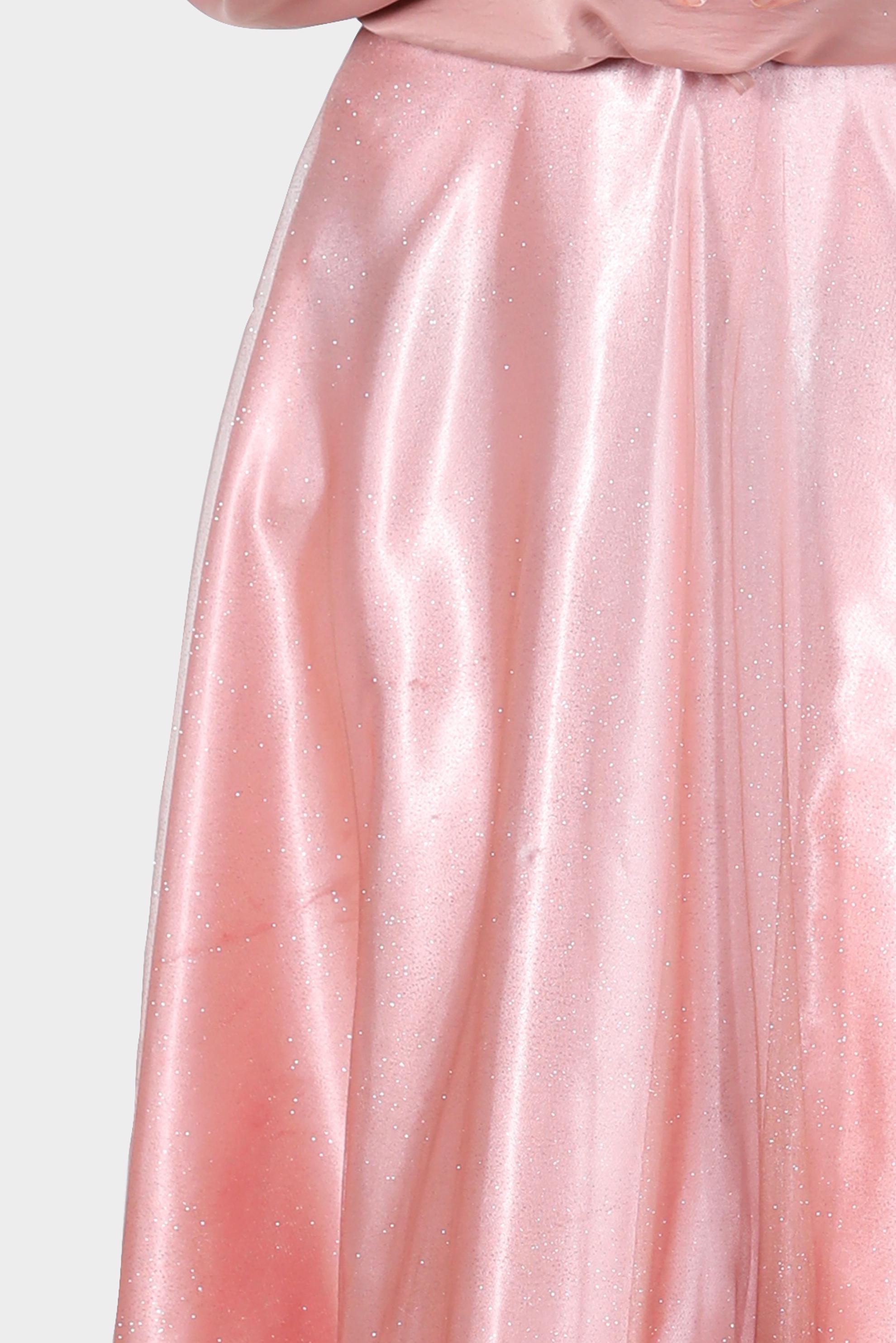 Hijab clothing POWDER SHINY TULLE SKIRT 60279 