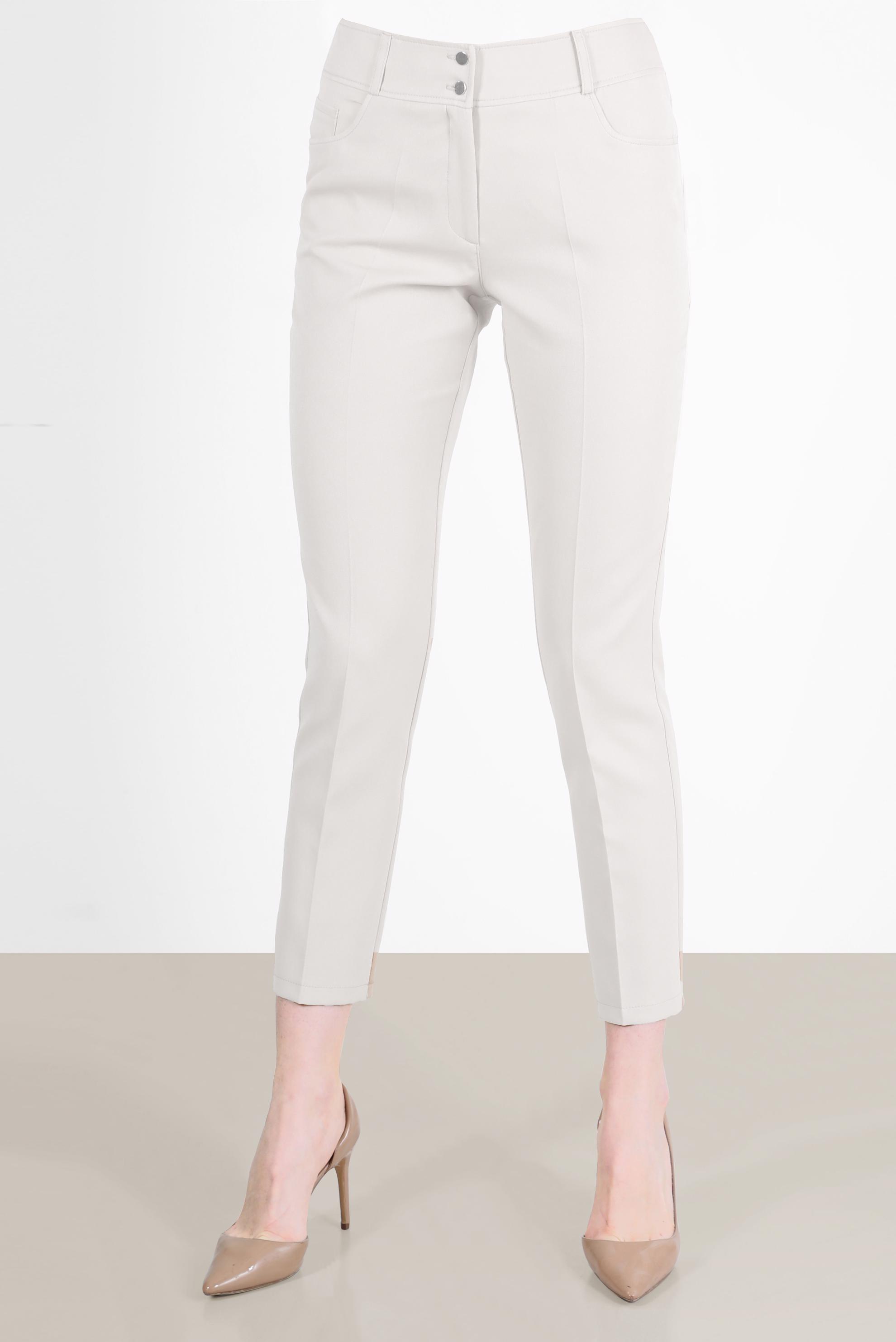 Tesettür giyim BEYAZ BORU PAÇA PANTOLON 70350 