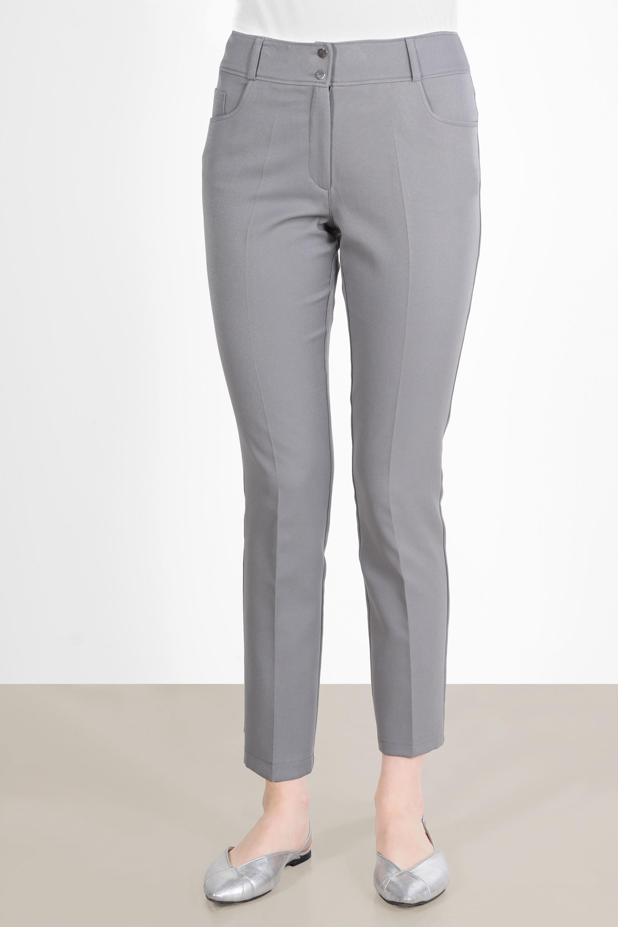 Tesettür giyim GRİ BORU PAÇA PANTOLON 70350 