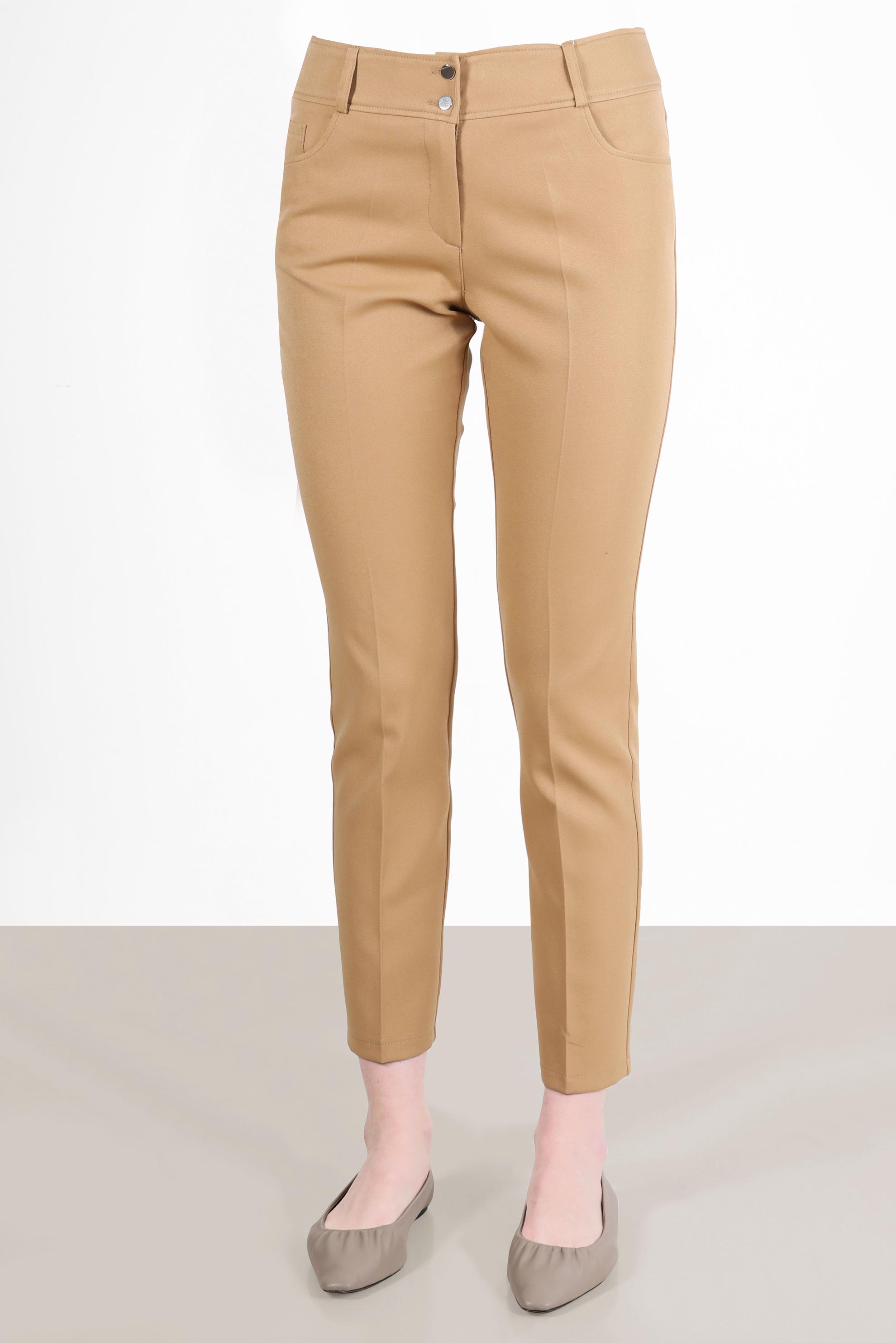 Tesettür giyim KAHVE BORU PAÇA PANTOLON 70350 