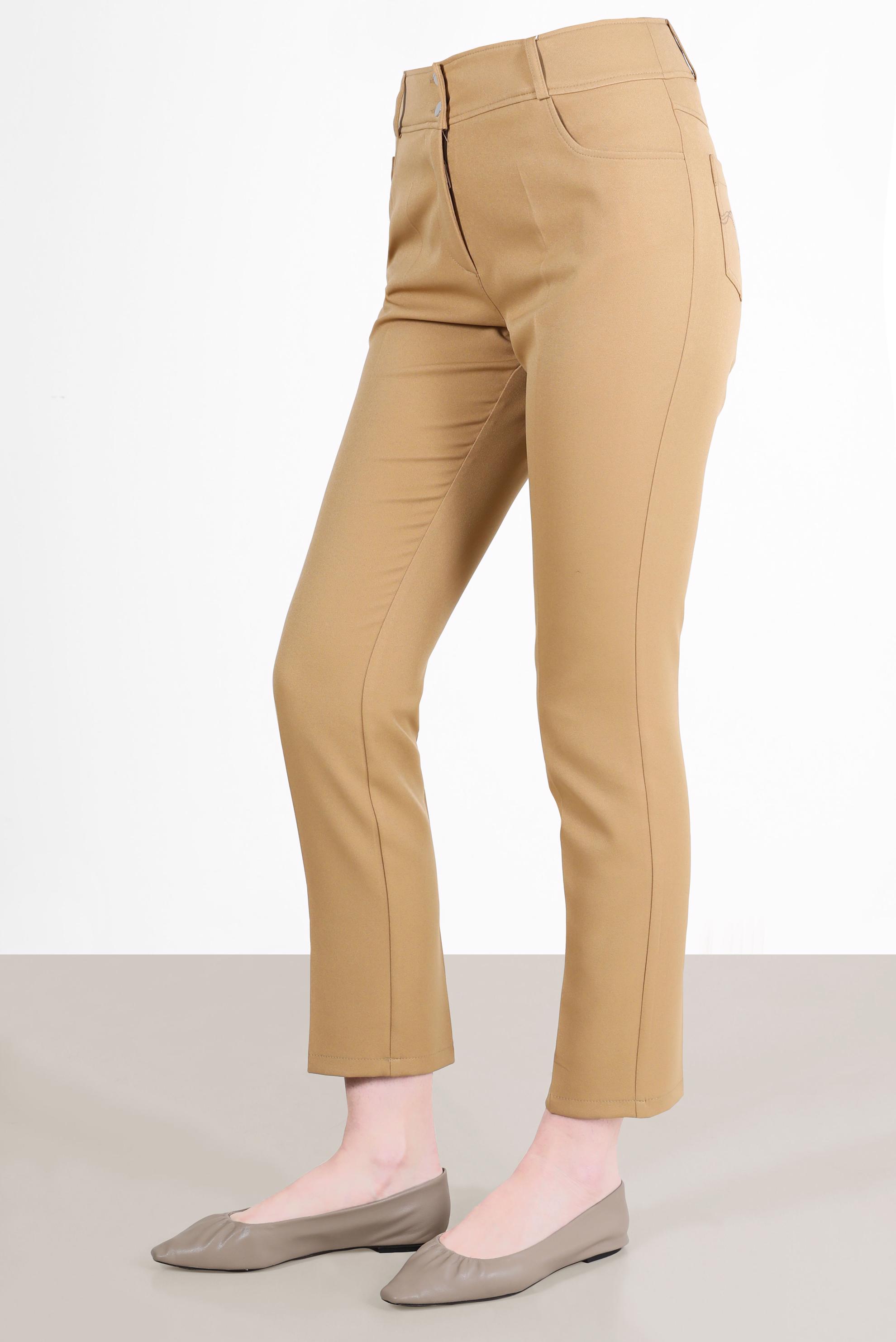 Tesettür giyim KAHVE BORU PAÇA PANTOLON 70350 