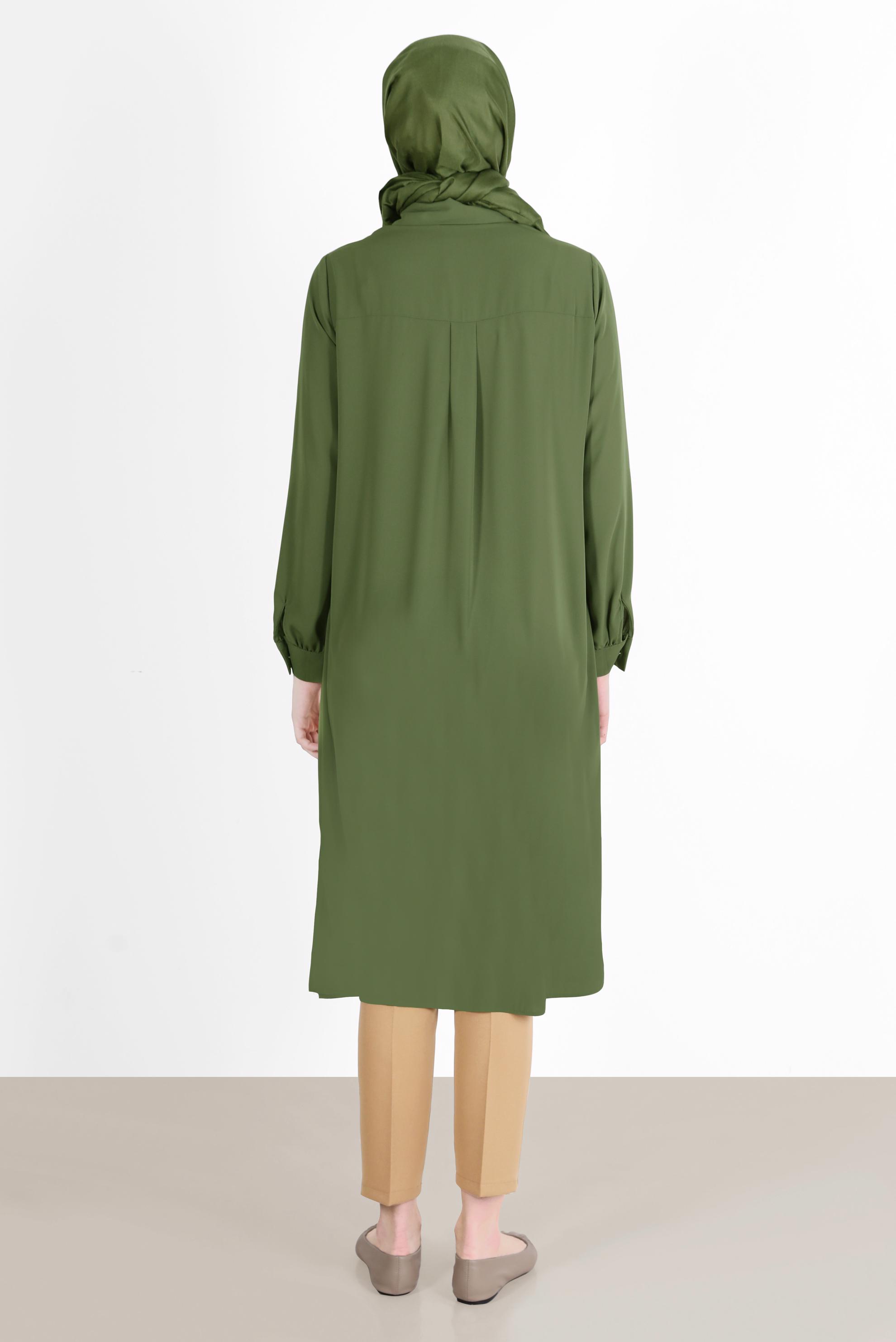 Tesettür giyim KAHVE BORU PAÇA PANTOLON 70350 