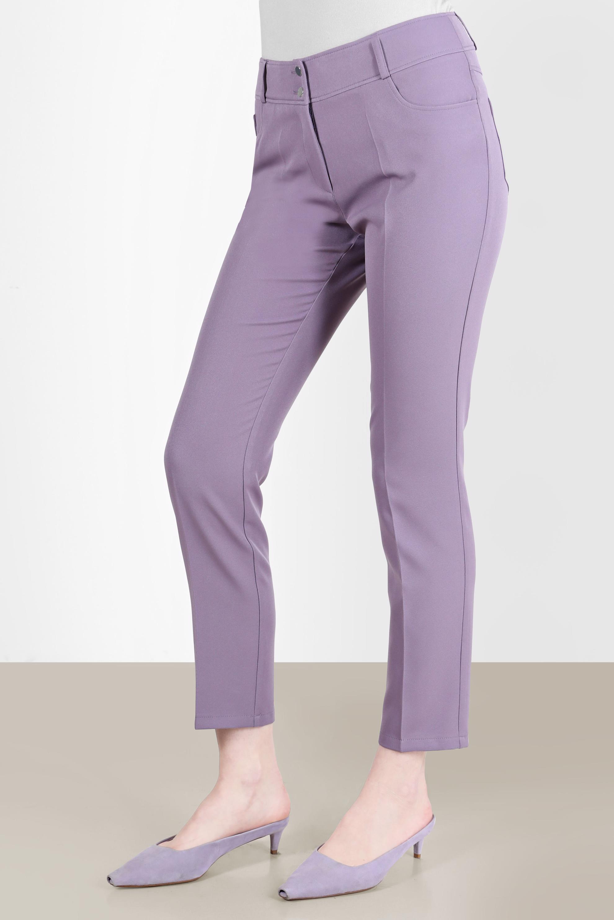 Hijab clothing PURPLE STRAIGHT CUT TROUSERS 70350 