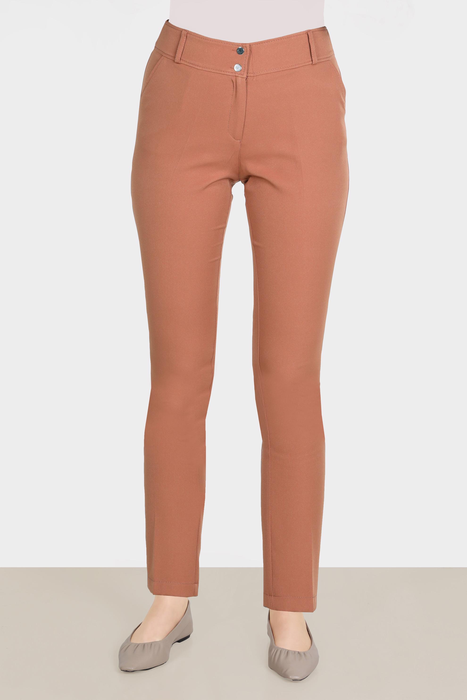 Tesettür giyim TABA BORU PAÇA PANTOLON 70351