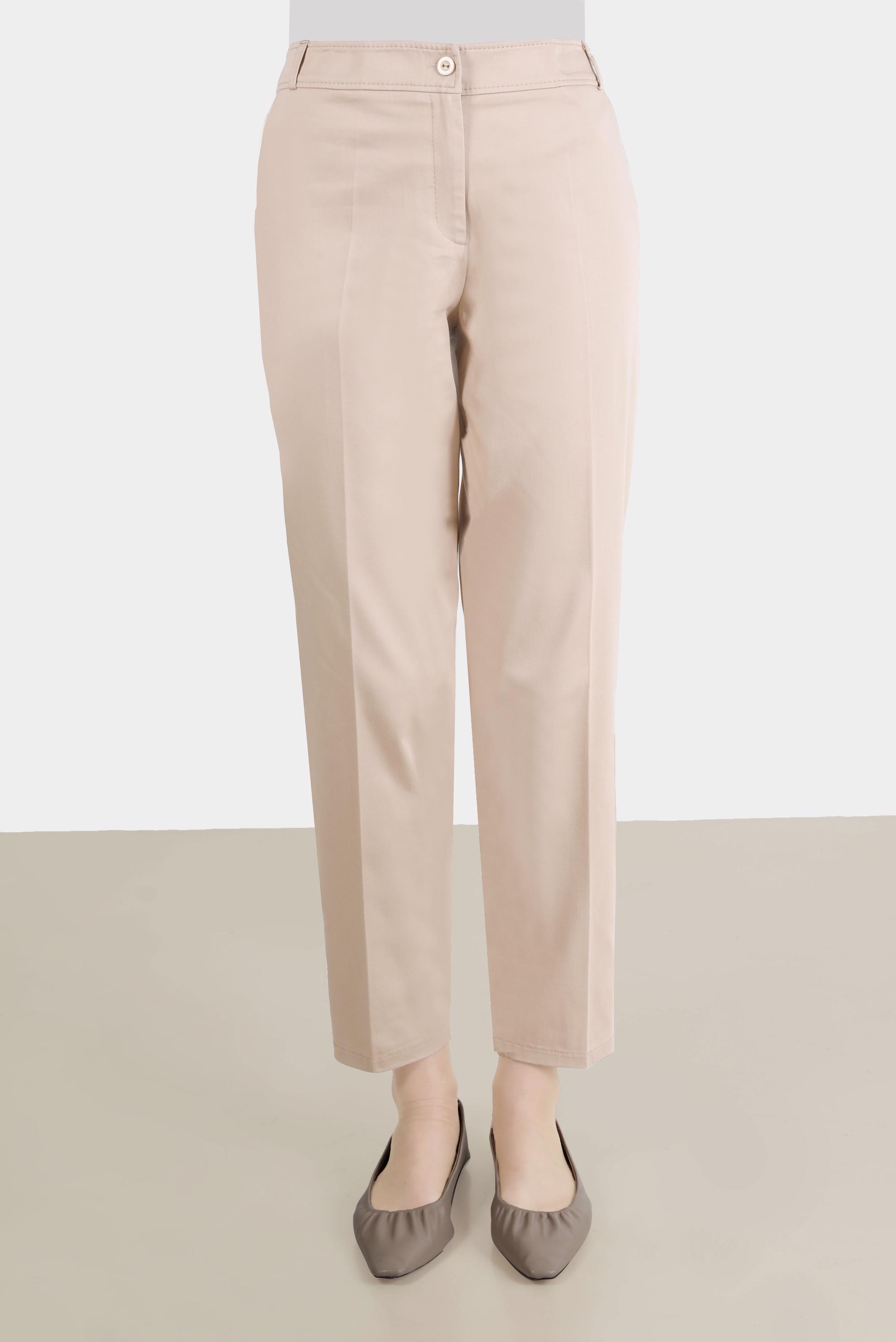 Tesettür giyim BEJ KLASİK KESİM PANTOLON 70352 