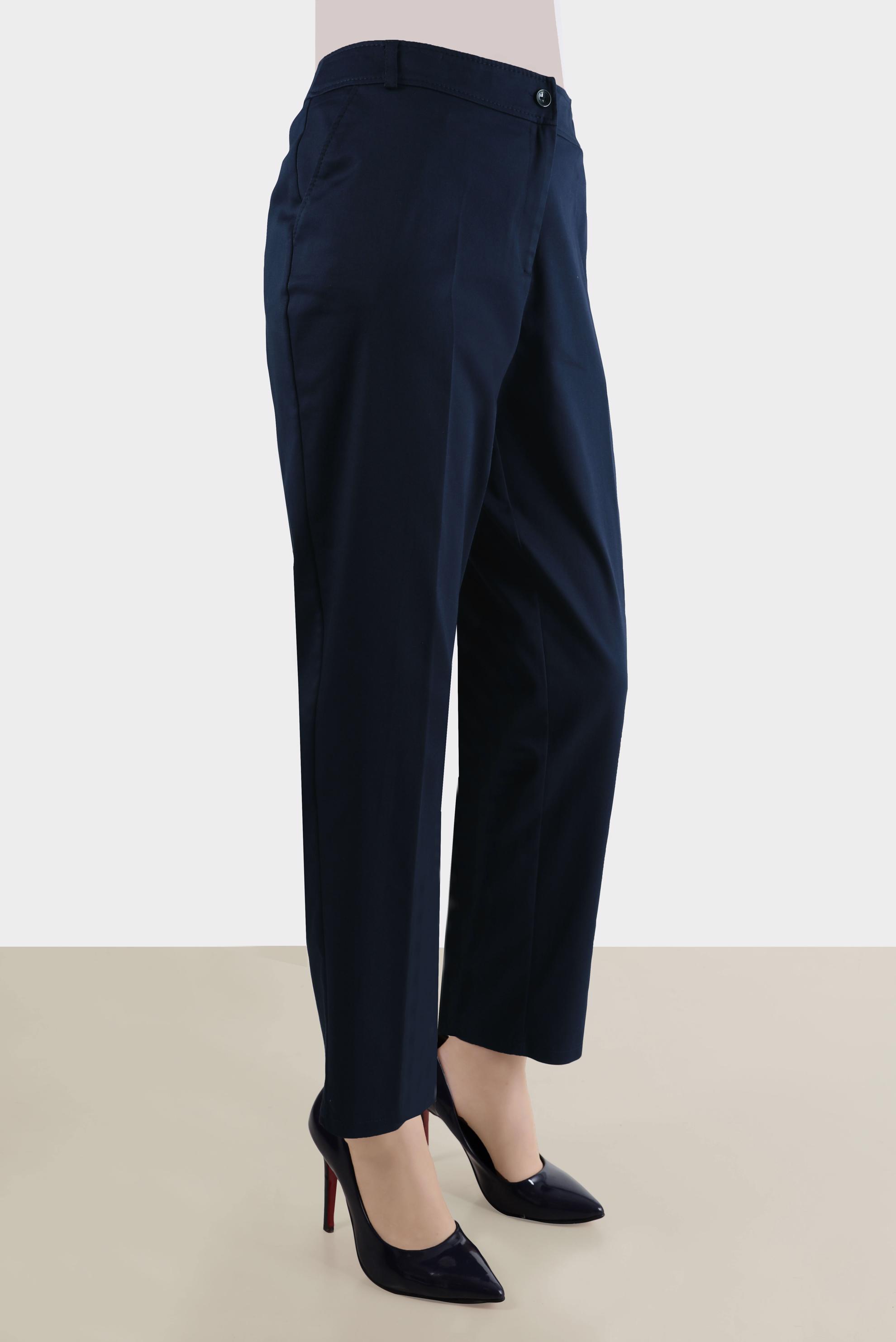 Tesettür giyim LACİVERT KLASİK KESİM PANTOLON 70352 