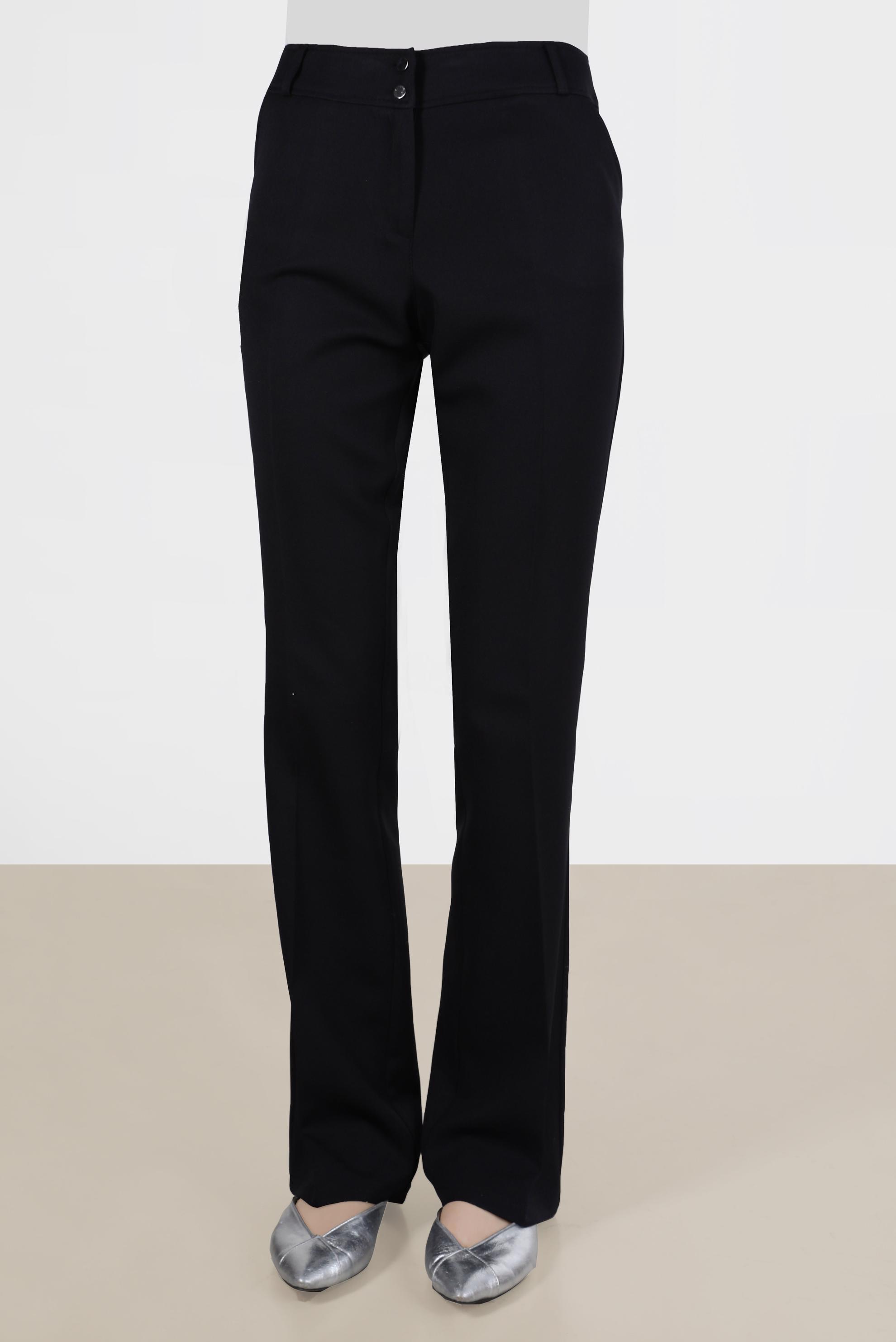 Tesettür giyim SİYAH İSPANYOL PAÇA PANTOLON 70353 