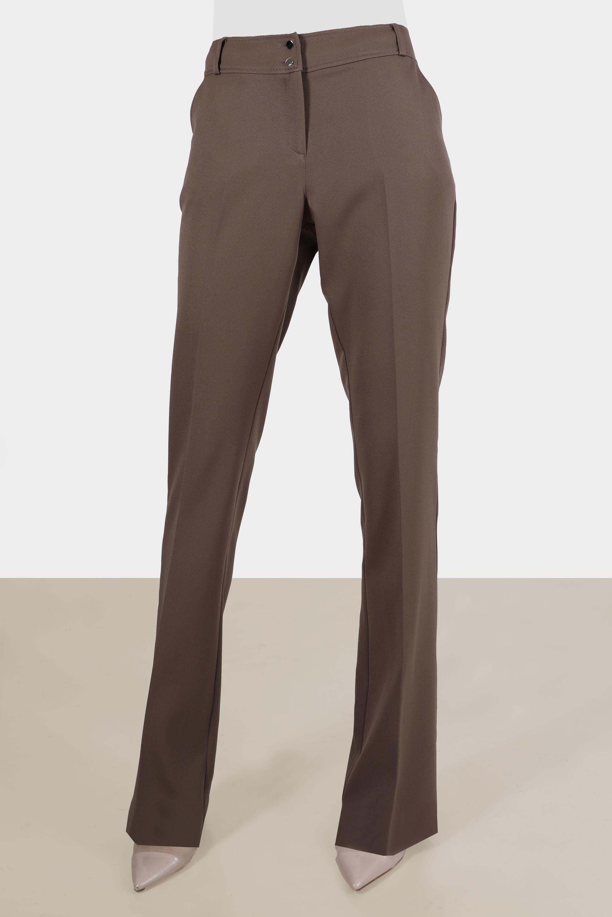 Tesettür giyim VİZON İSPANYOL PAÇA PANTOLON 70353 