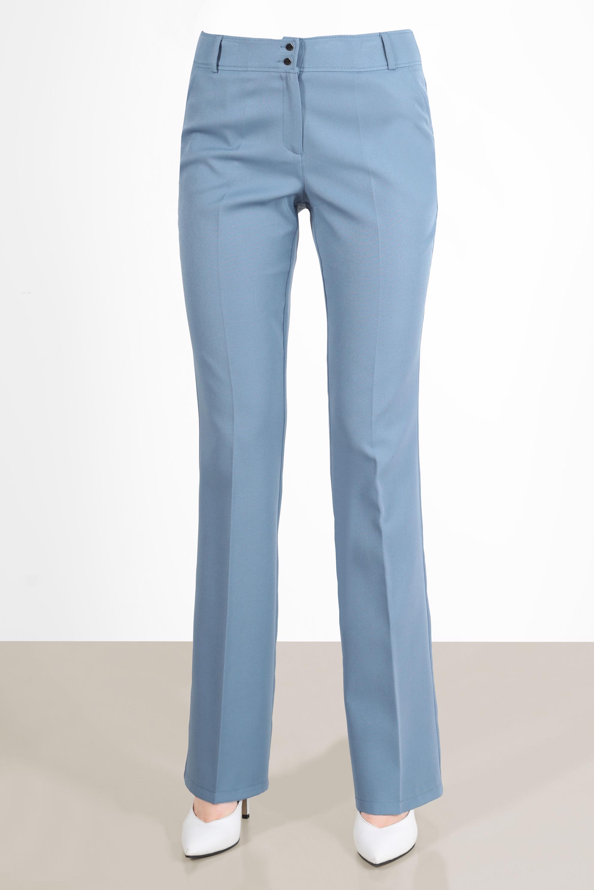 Tesettür giyim MAVİ İSPANYOL PAÇA PANTOLON 70353 