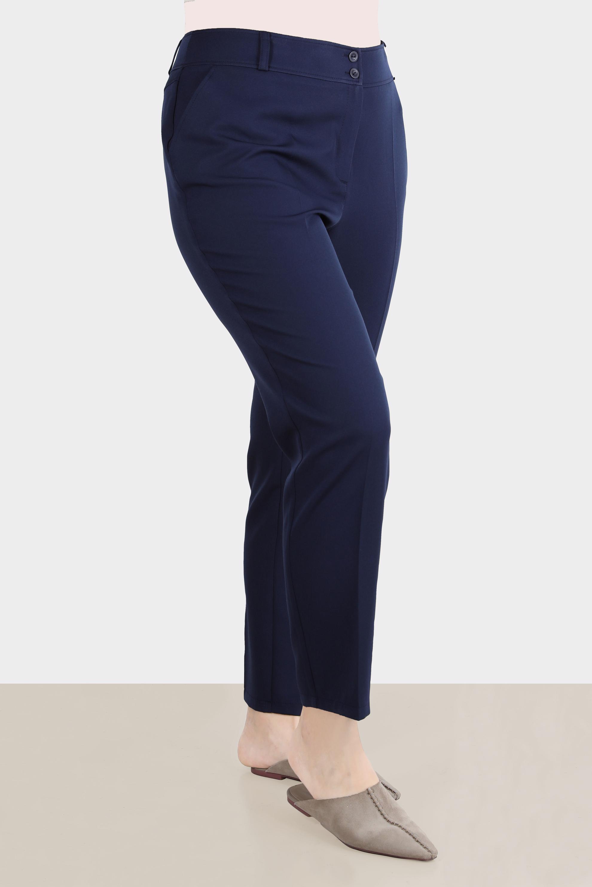 Tesettür giyim LACİVERT KLASİK KREP PANTOLON 70355 