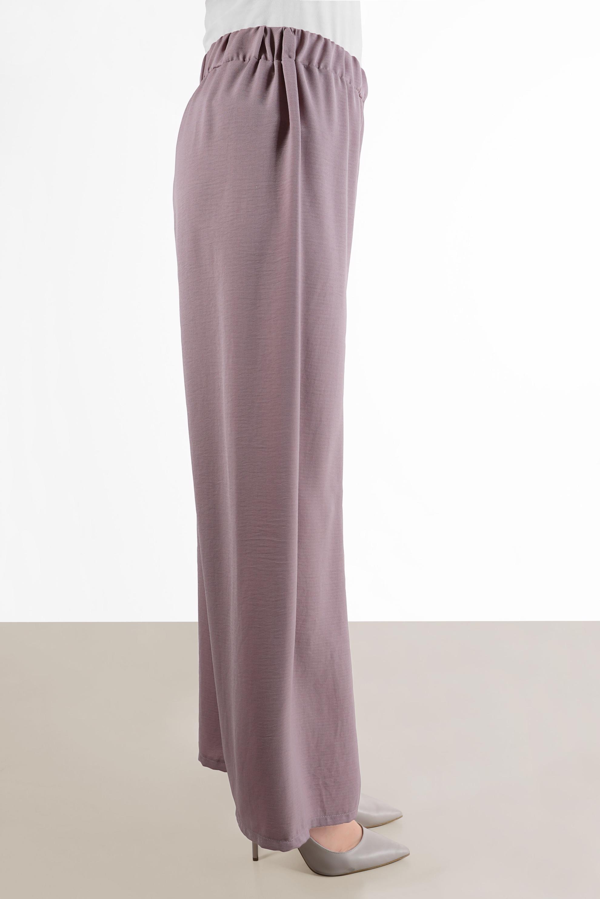 Tesettür giyim MÜRDÜM BELİ LASTİKLİ PANTOLON 70358 