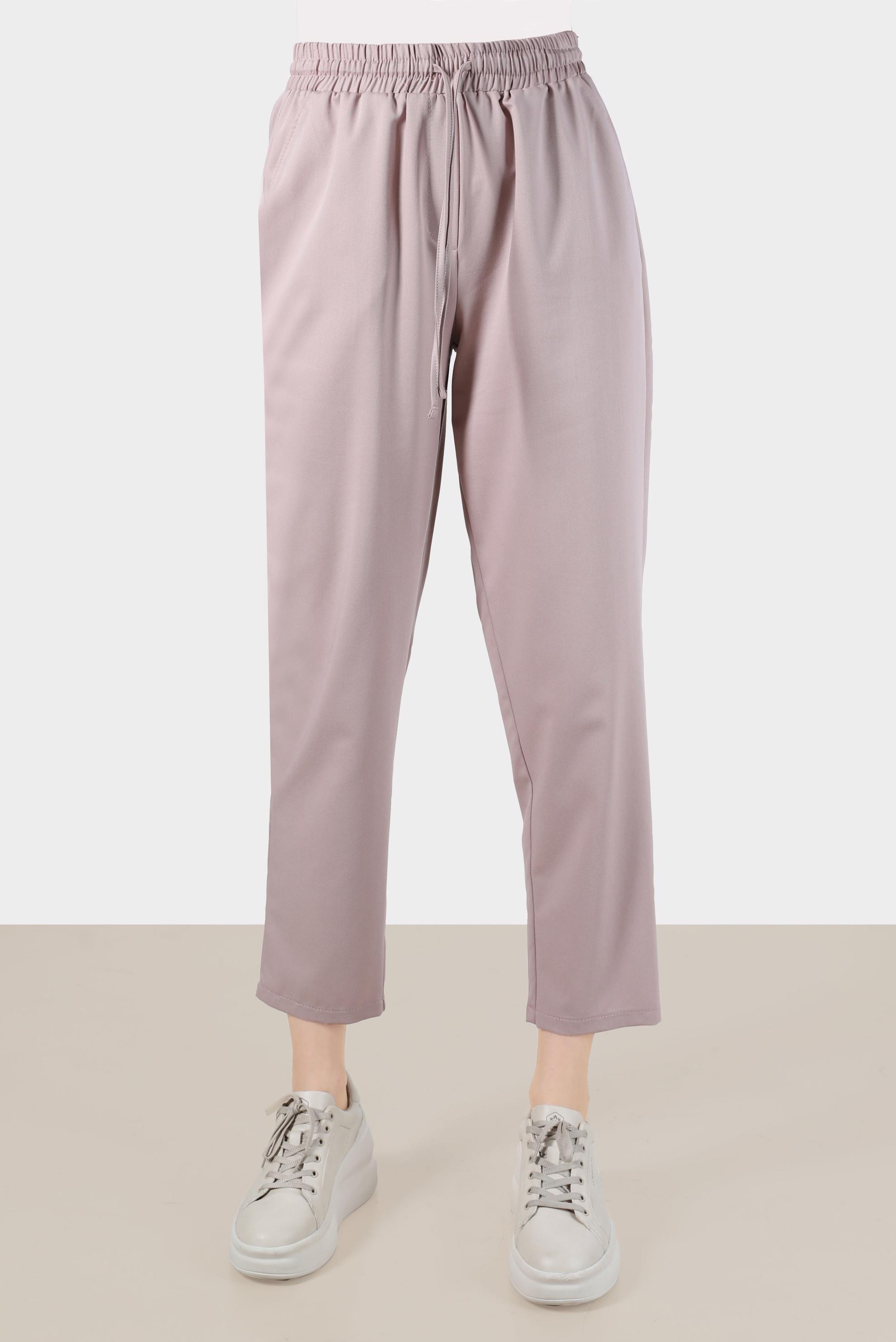 Hijab clothing PINK ELASTIC WAIST TROUSERS 70364 