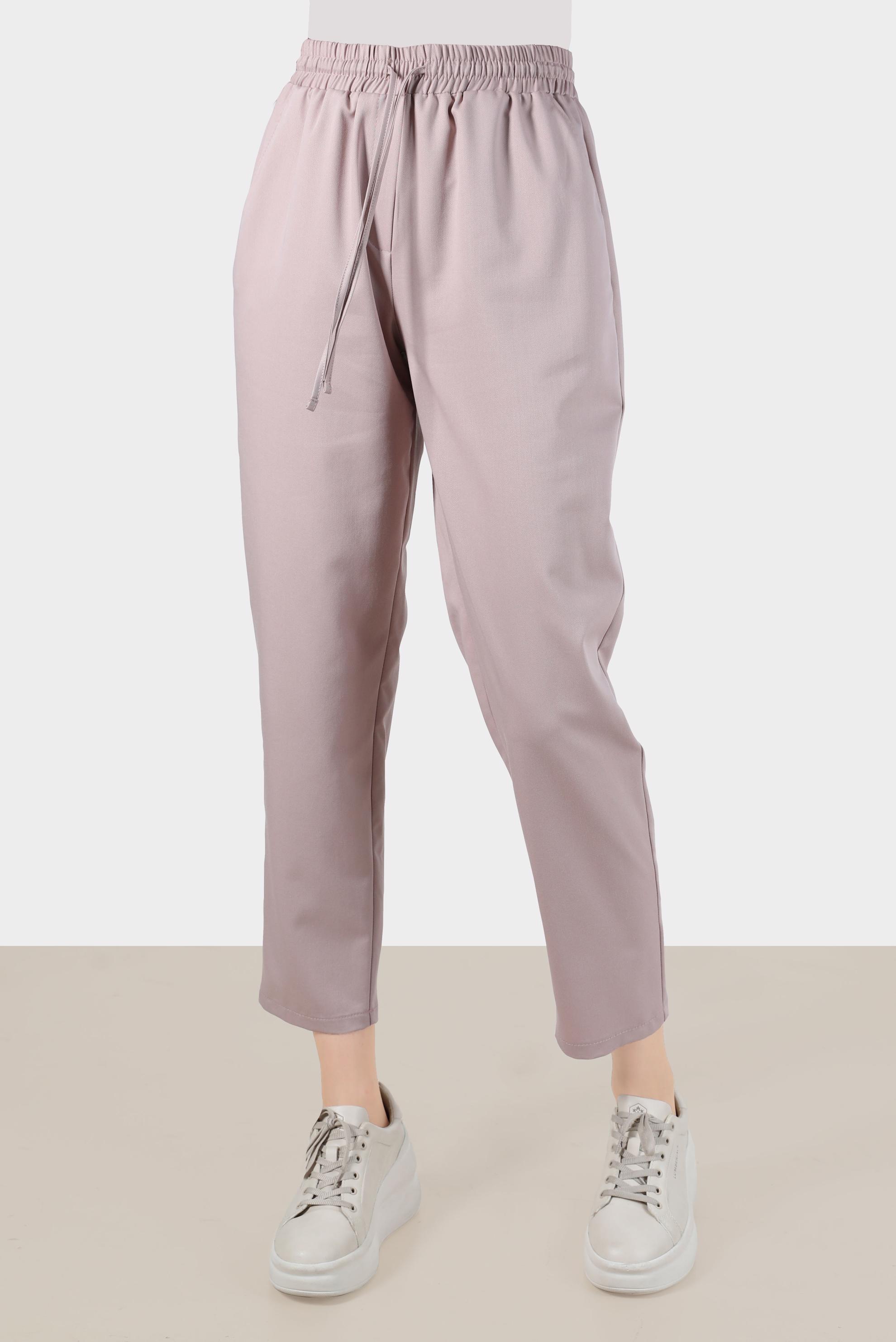 Hijab clothing PINK ELASTIC WAIST TROUSERS 70364 