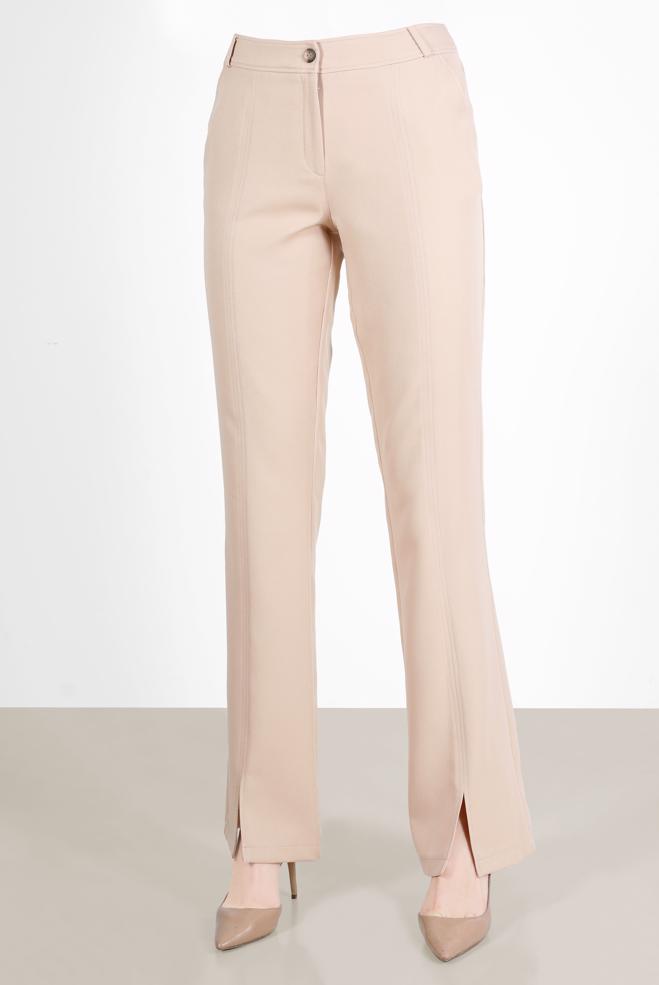 Tesettür giyim  YIRTMAÇ DETAYLI PANTOLON 70366  - ALVİNA