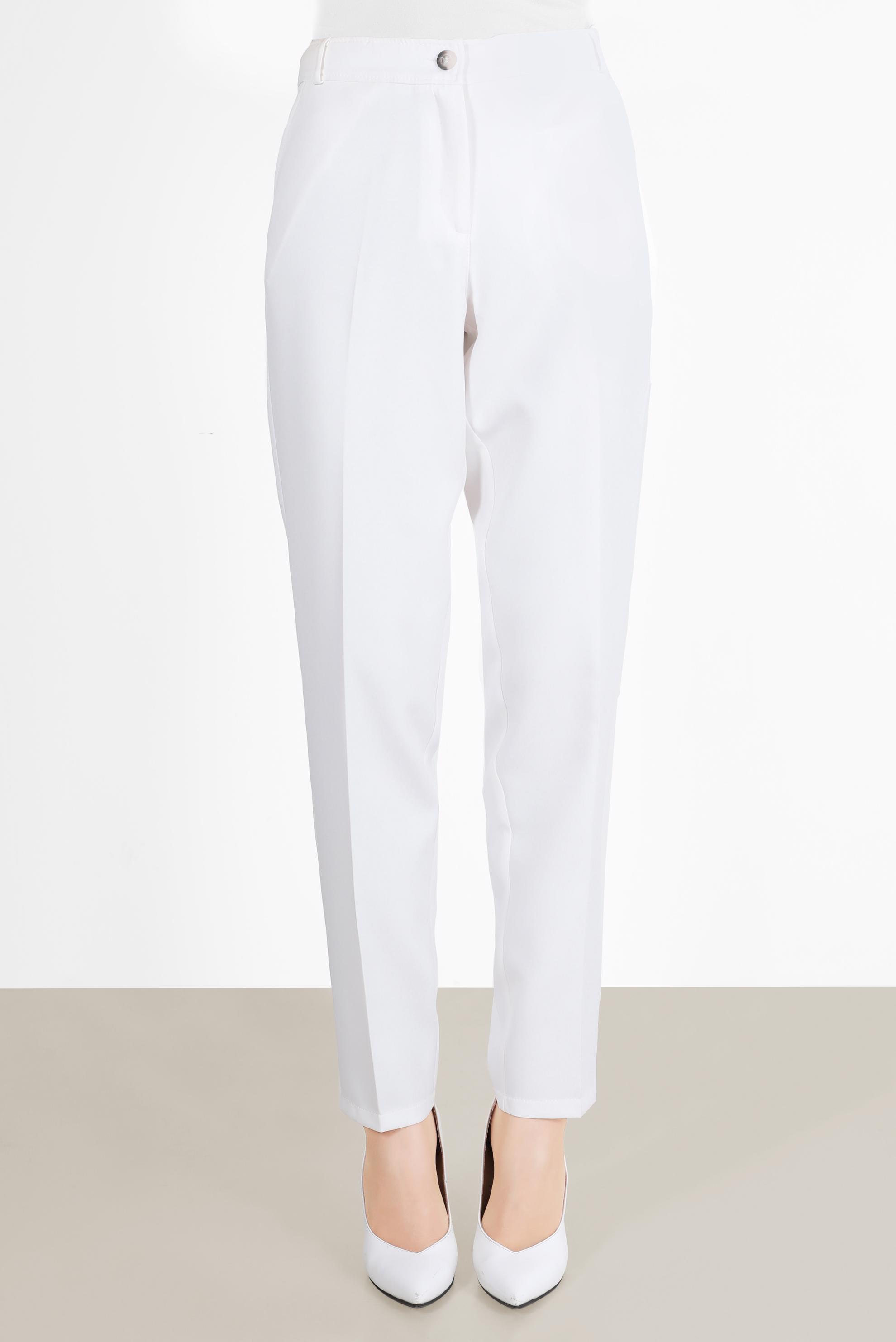 Tesettür giyim BEYAZ KLASİK KESİM PANTOLON 70367