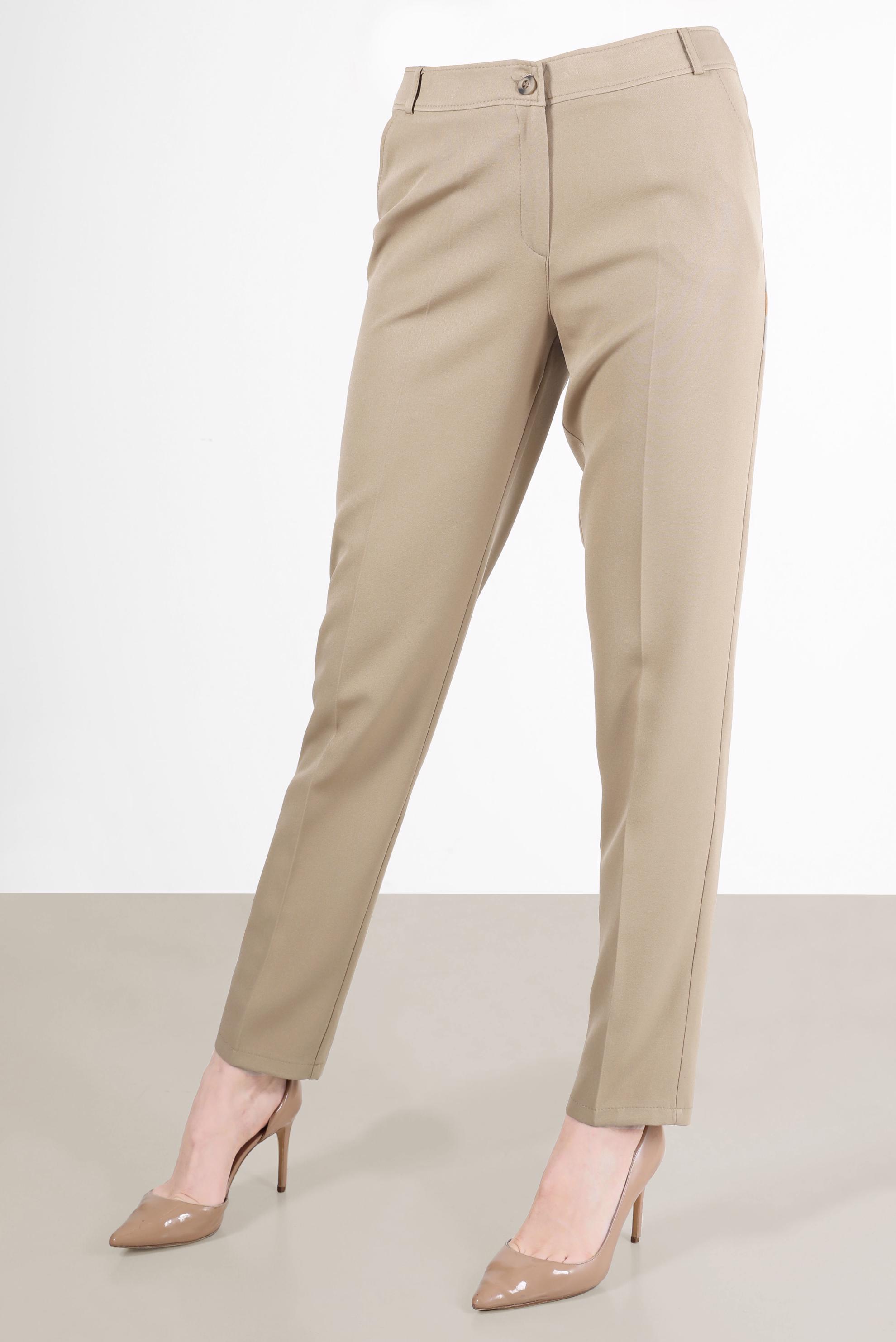 Tesettür giyim BEJ KLASİK KESİM PANTOLON 70367