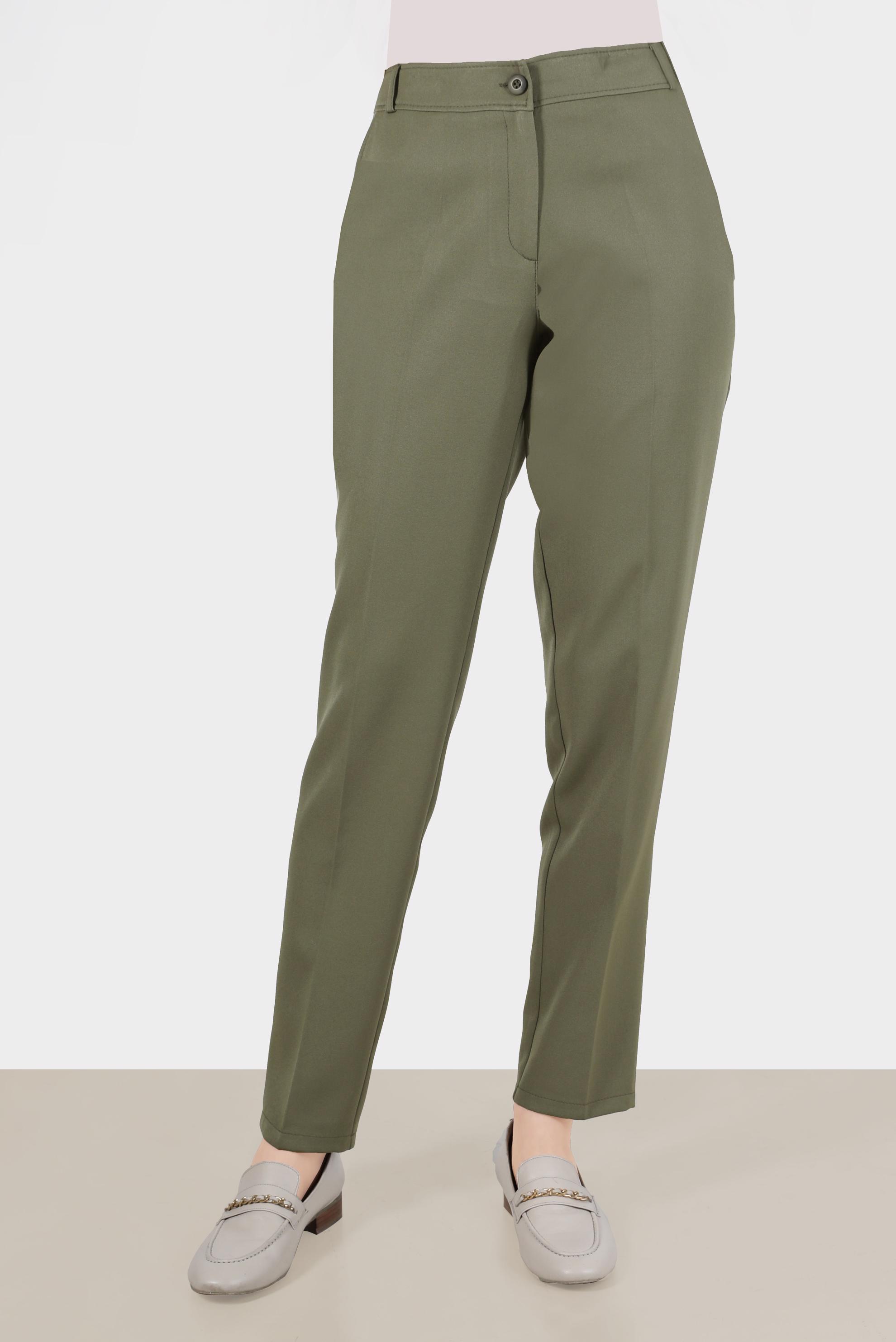 Tesettür giyim HAKİ KLASİK KESİM PANTOLON 70367