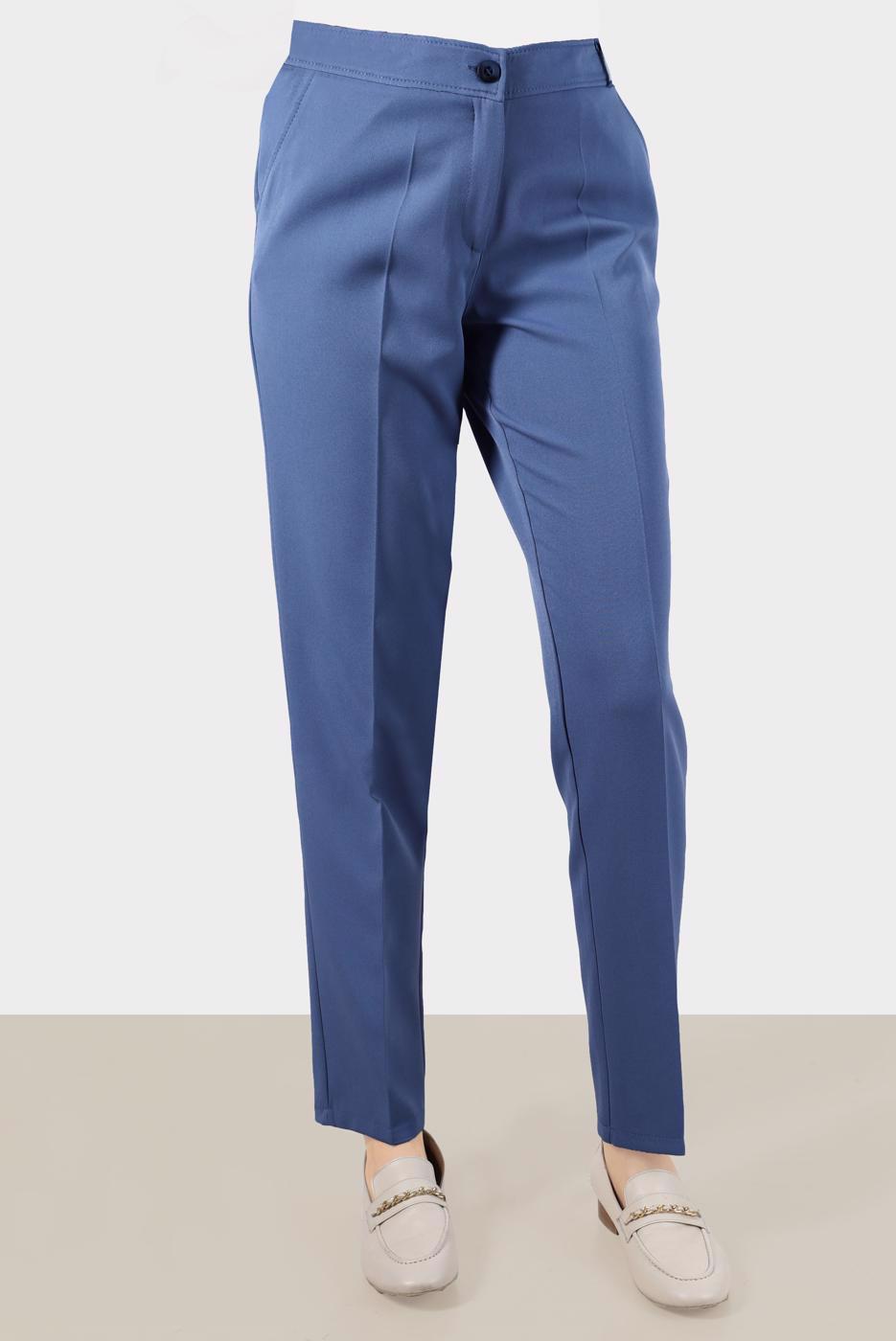 Tesettür giyim LACİVERT KLASİK KESİM PANTOLON 70367