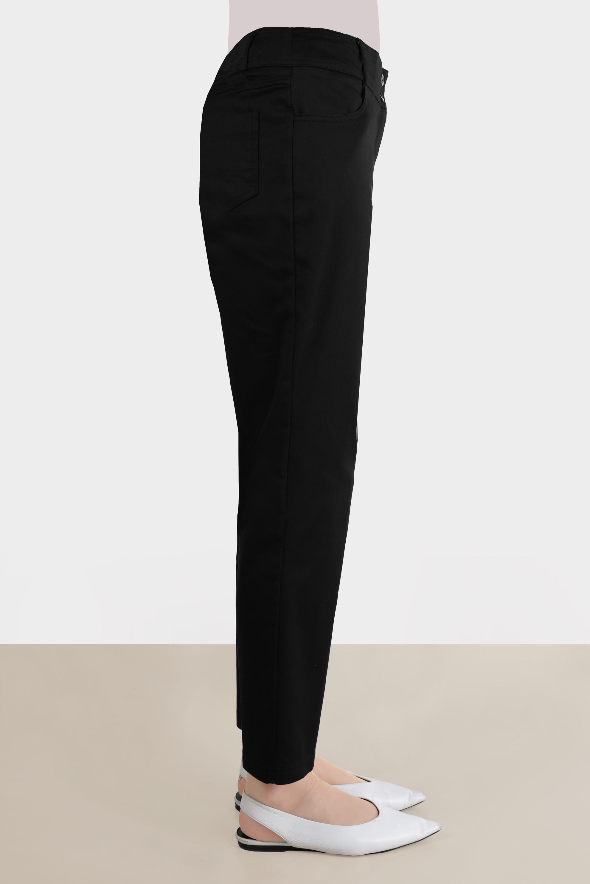 Tesettür giyim SİYAH BORU PAÇA PANTOLON 70370 