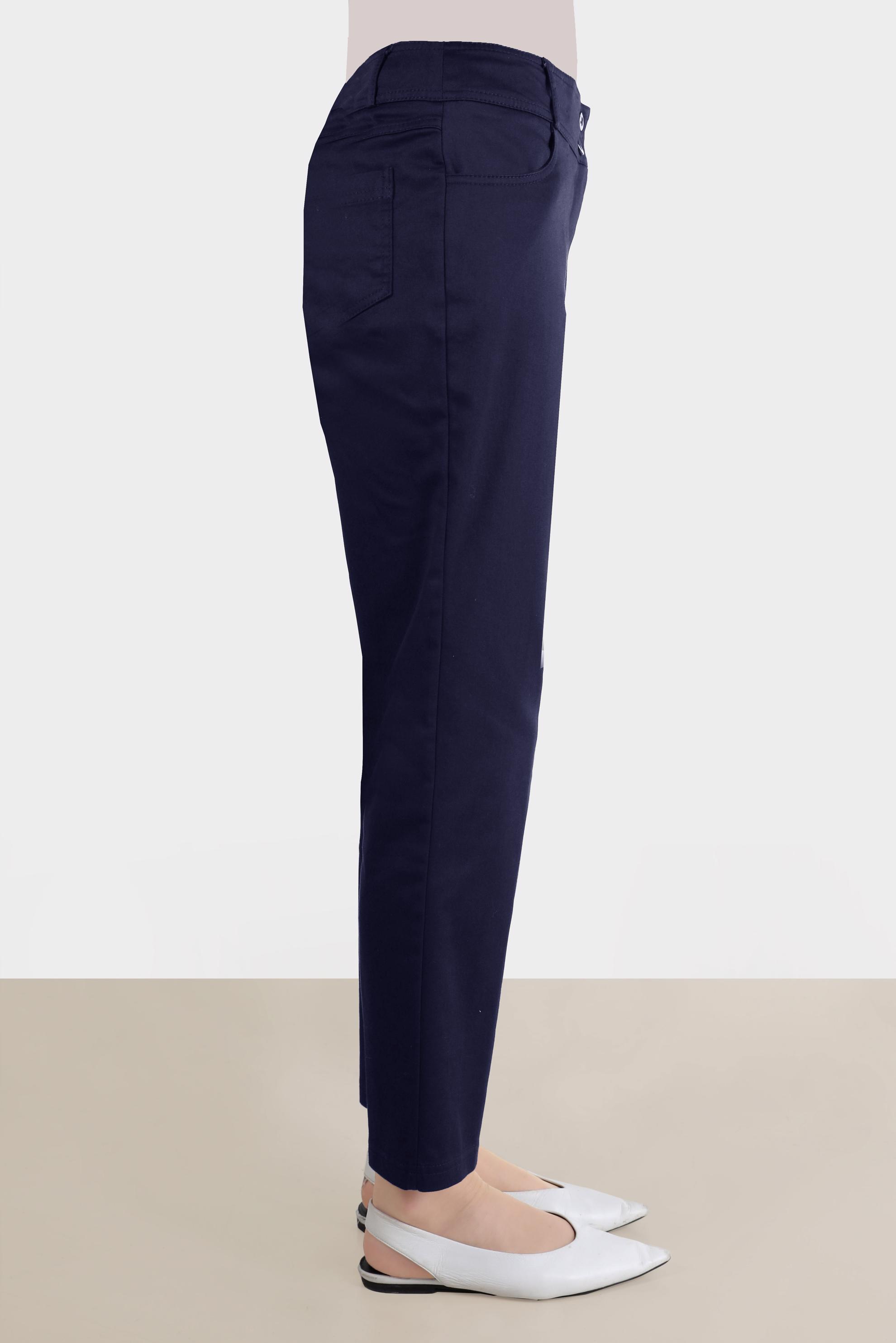 Tesettür giyim LACİVERT BORU PAÇA PANTOLON 70370 