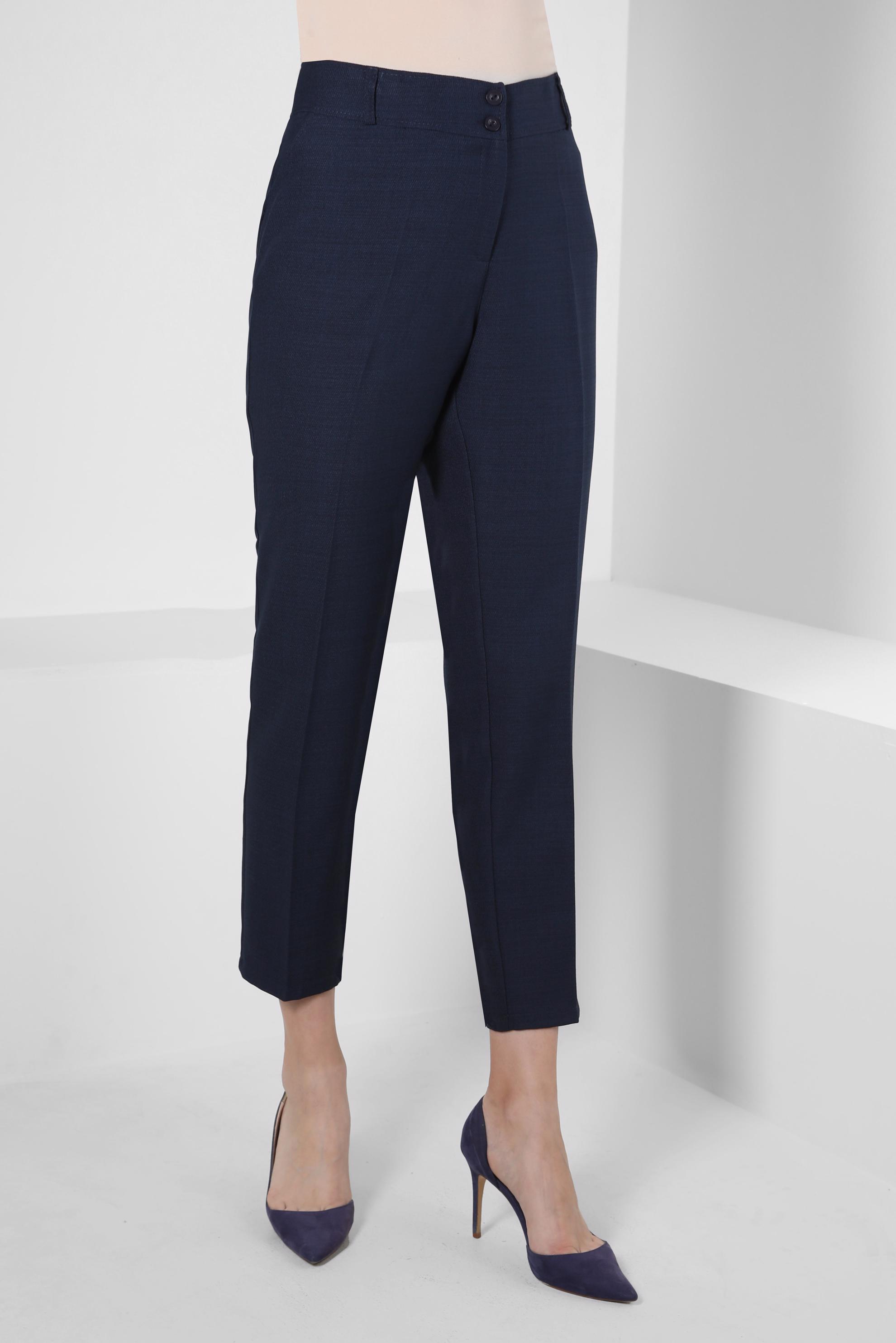 Tesettür giyim LACİVERT DAR PAÇA PANTOLON 70371