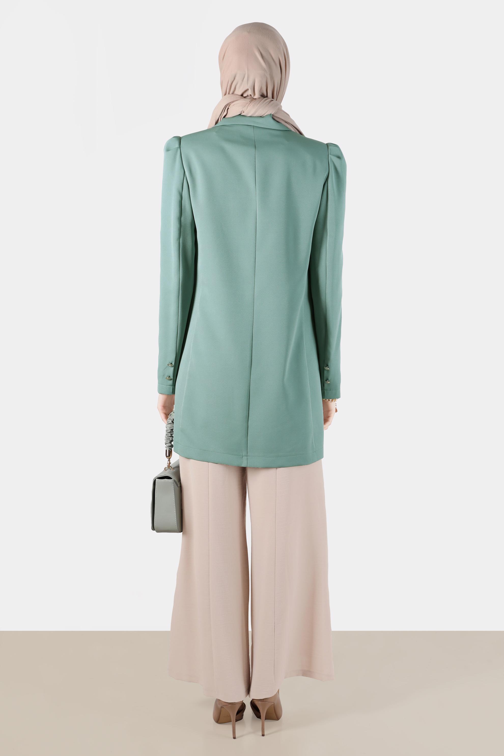 Hijab clothing BEIGE WIDE LEG TROUSERS 70376