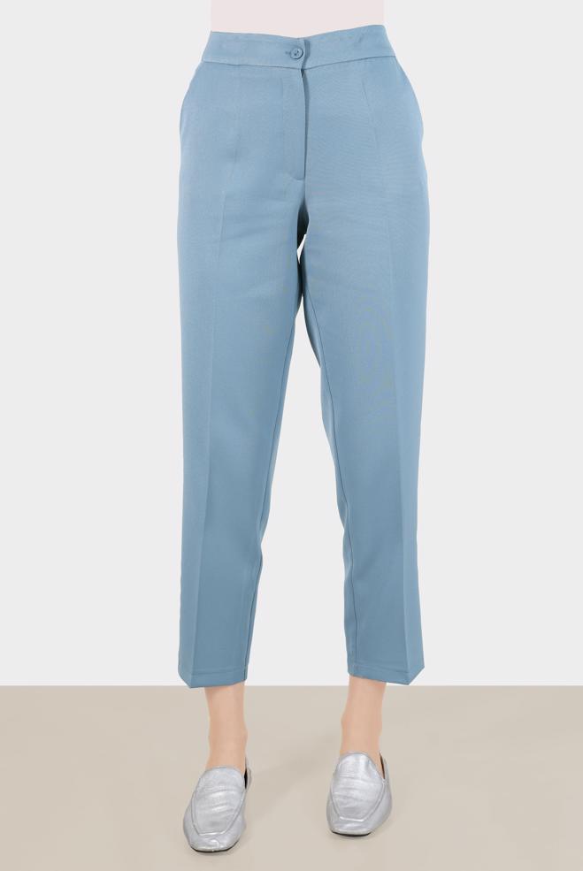 Tesettür giyim  NAKIŞLI PANTOLON 70382 - ALVİNA