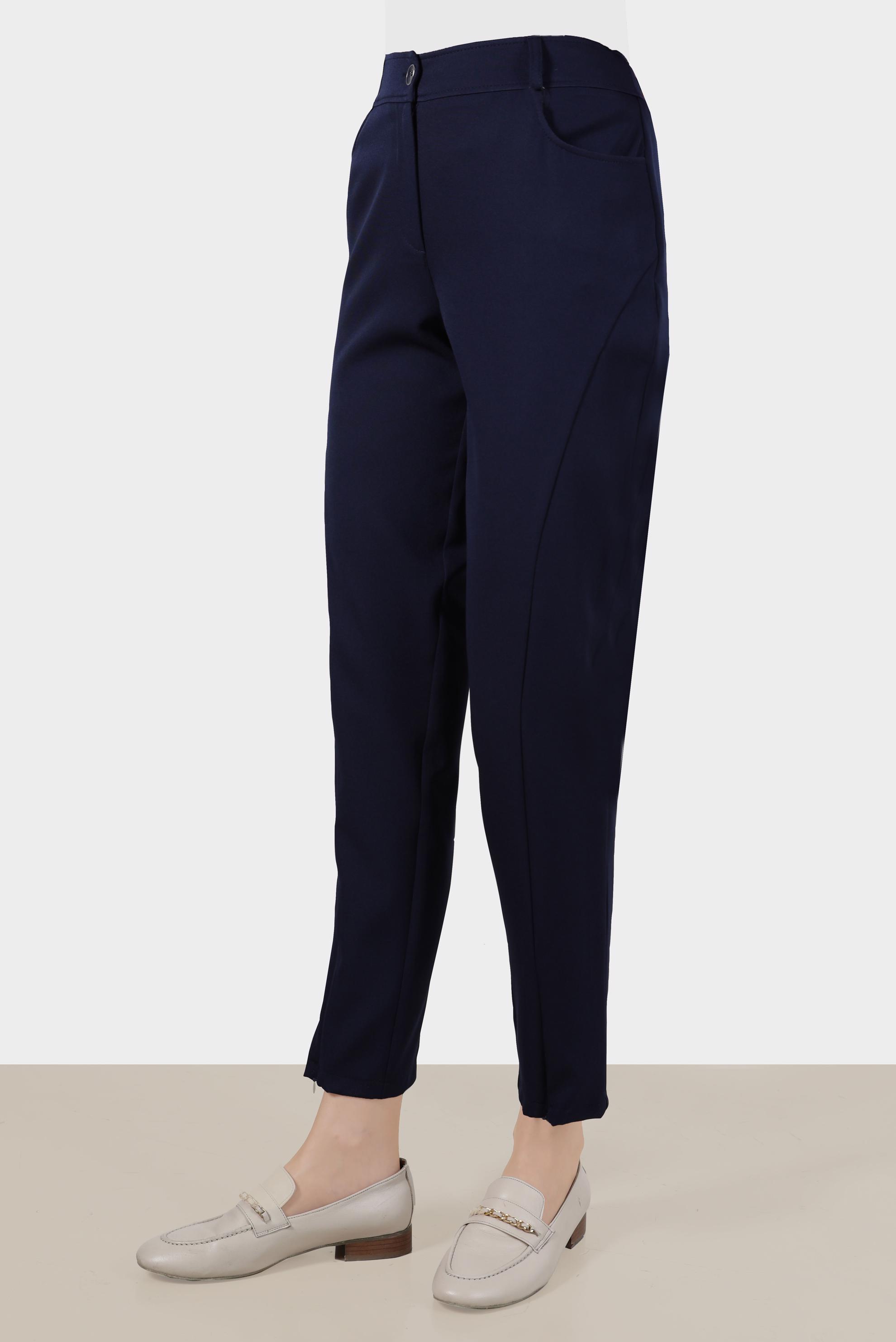 Tesettür giyim LACİVERT FERMUAR DETAYLI PANTOLON 70383 