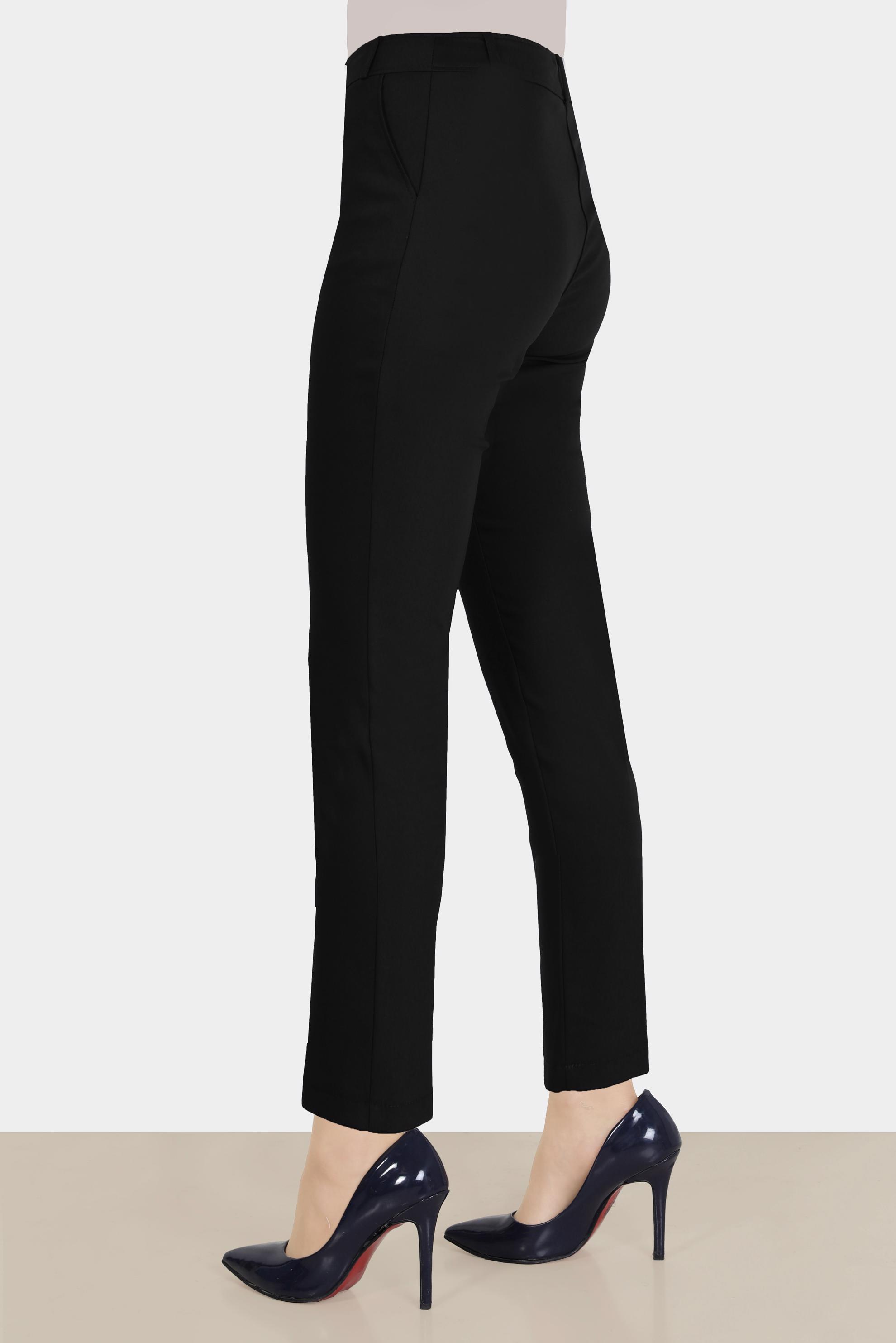 Tesettür giyim SİYAH BORU PAÇA PANTOLON 70384 