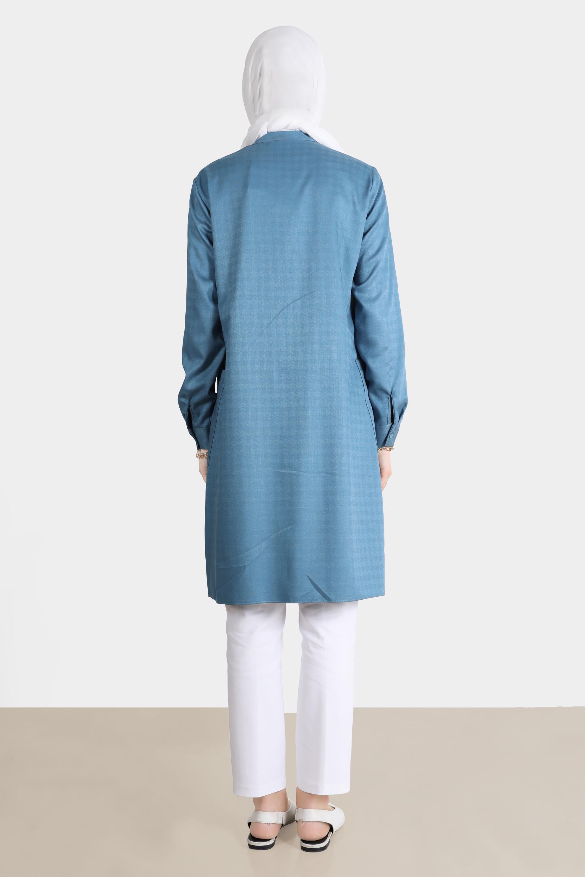 Tesettür giyim BEYAZ BORU PAÇA PANTOLON 70384 