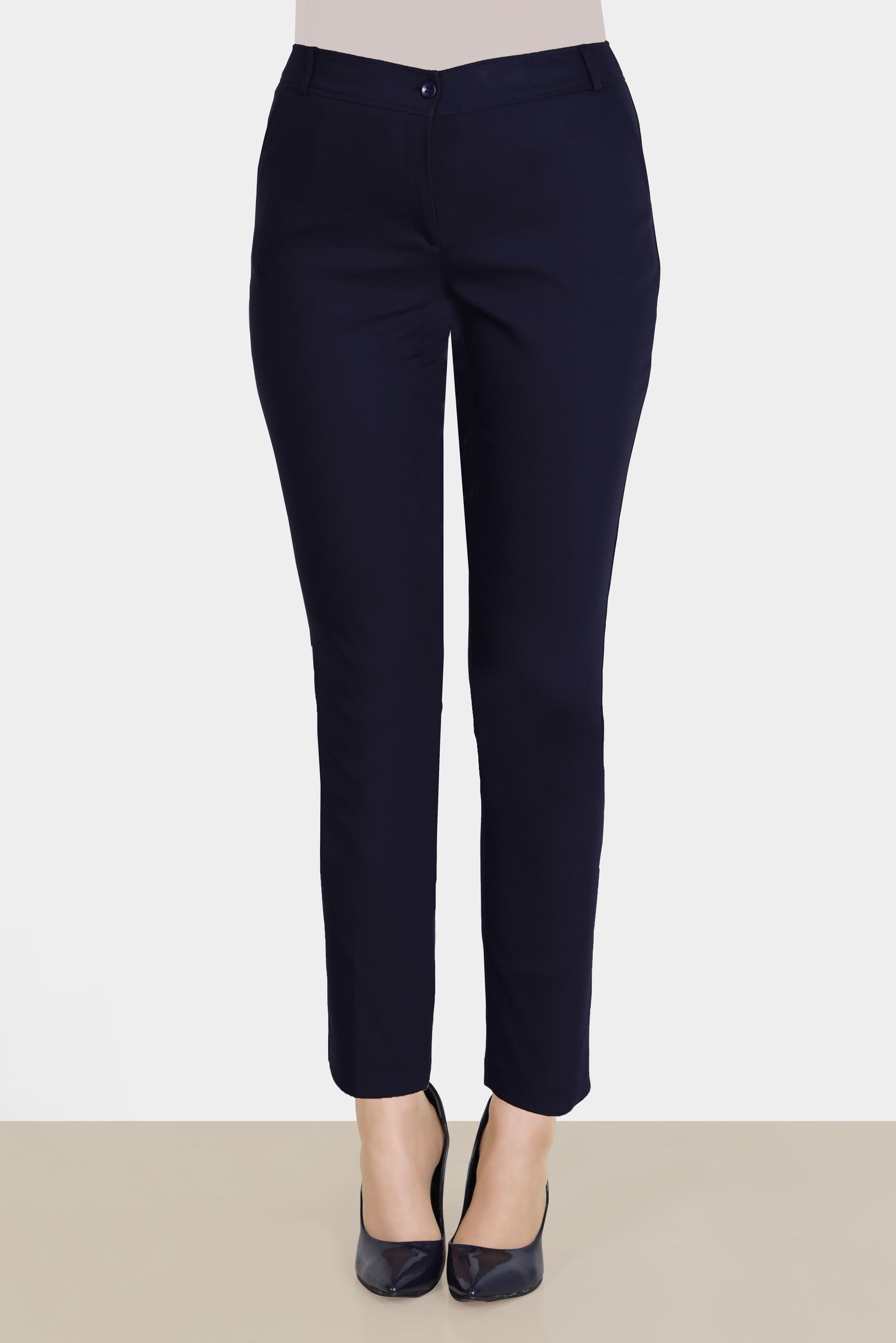 Tesettür giyim LACİVERT BORU PAÇA PANTOLON 70384 