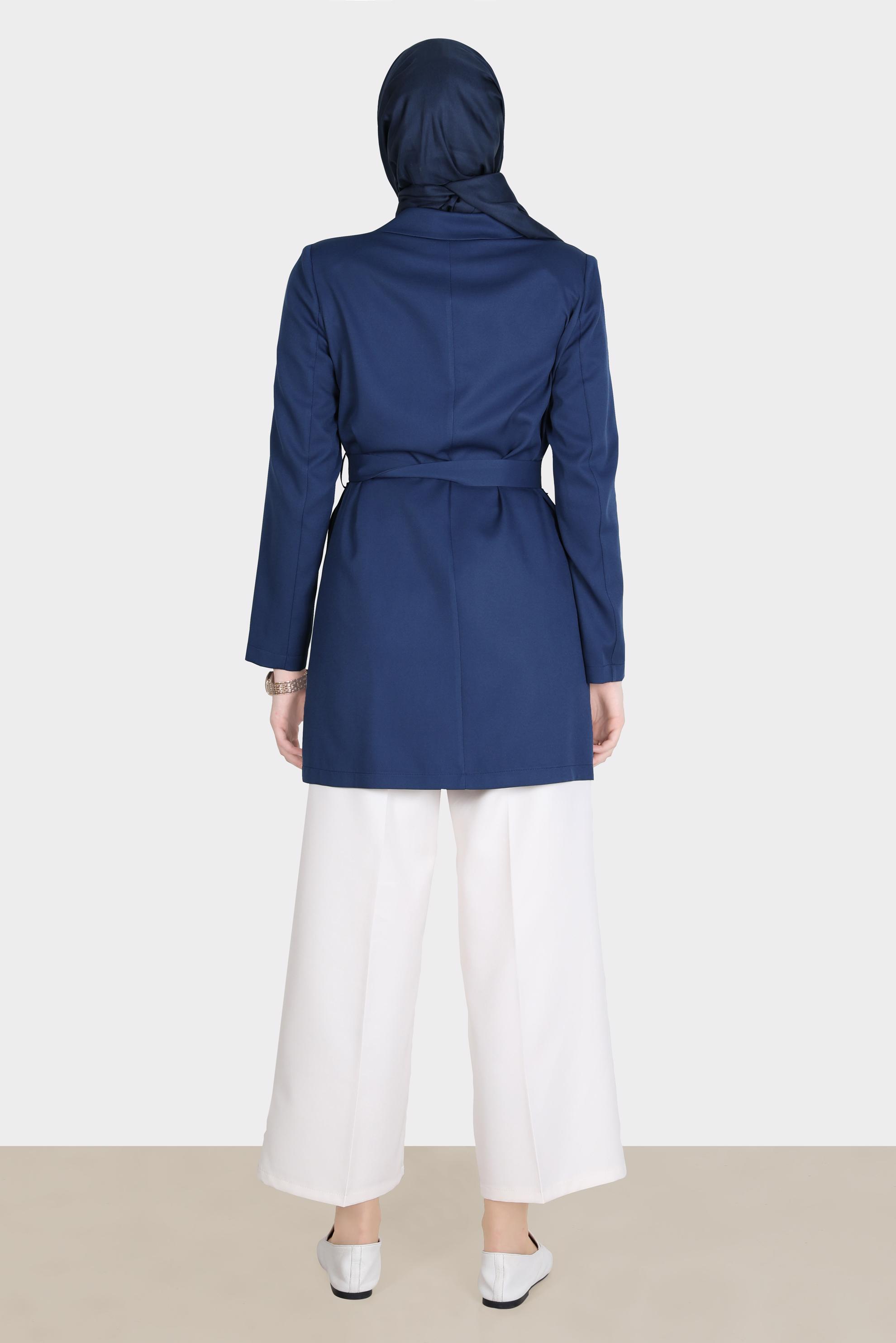 Tesettür giyim BEYAZ GENİŞ KESİM PANTOLON 70399