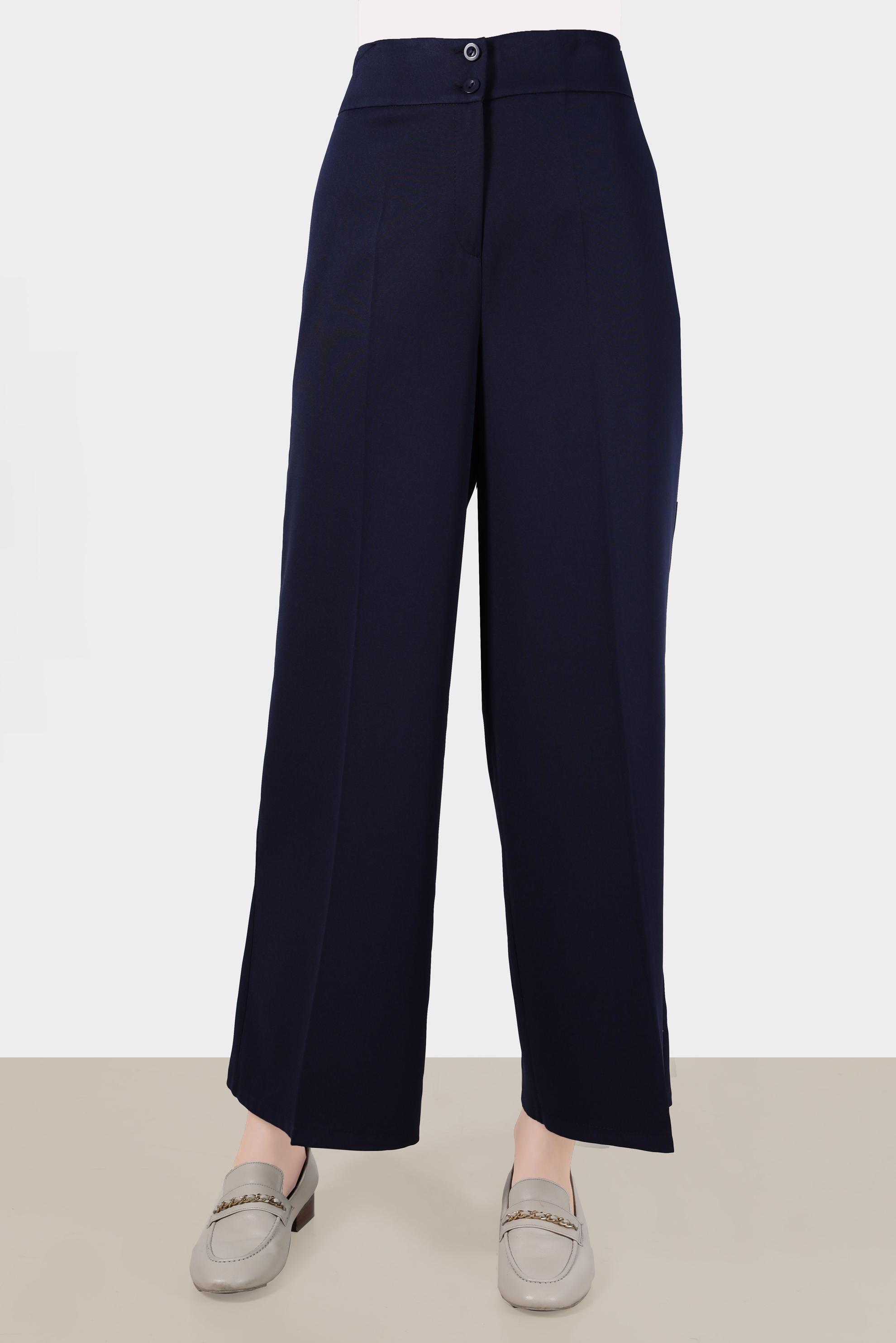 Vêtements hijab BLEU MARINE PANTALON COUPE LARGE 70399