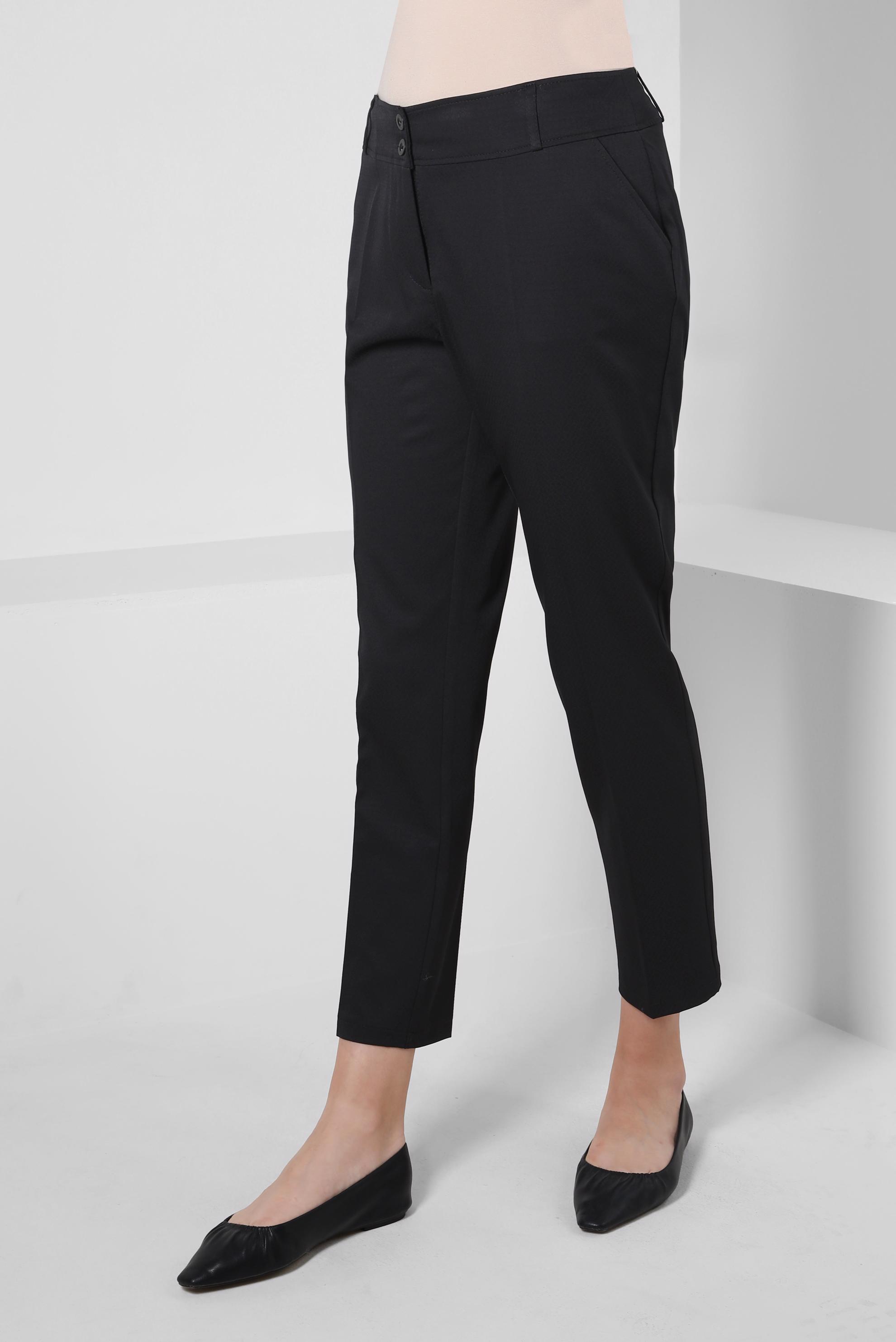 Tesettür giyim SİYAH DAR PAÇA PANTOLON 70403