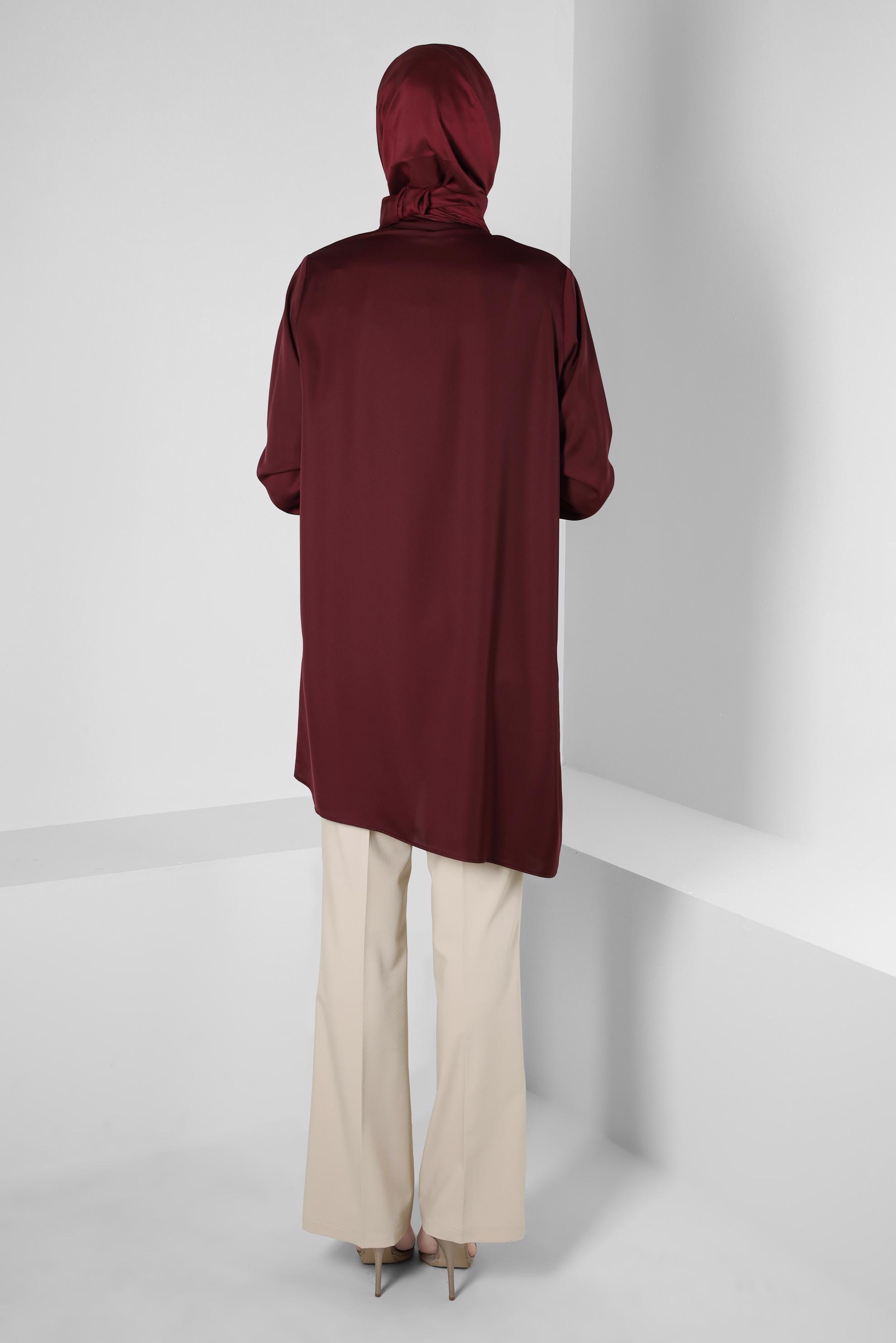 Tesettür giyim BEJ İSPANYOL PAÇA PANTOLON 70405