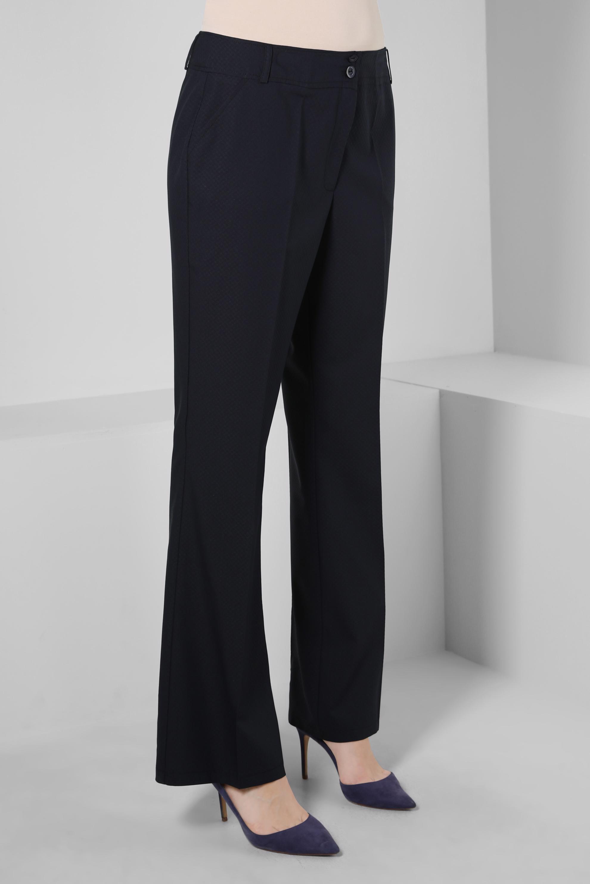 Tesettür giyim LACİVERT İSPANYOL PAÇA PANTOLON 70405