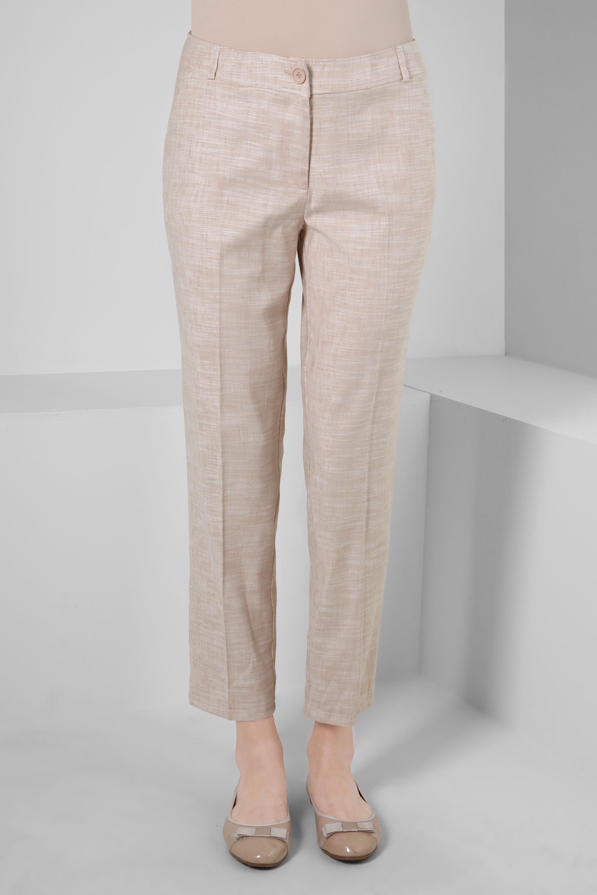 Tesettür giyim KAHVE YÜKSEK BEL PANTOLON 70406