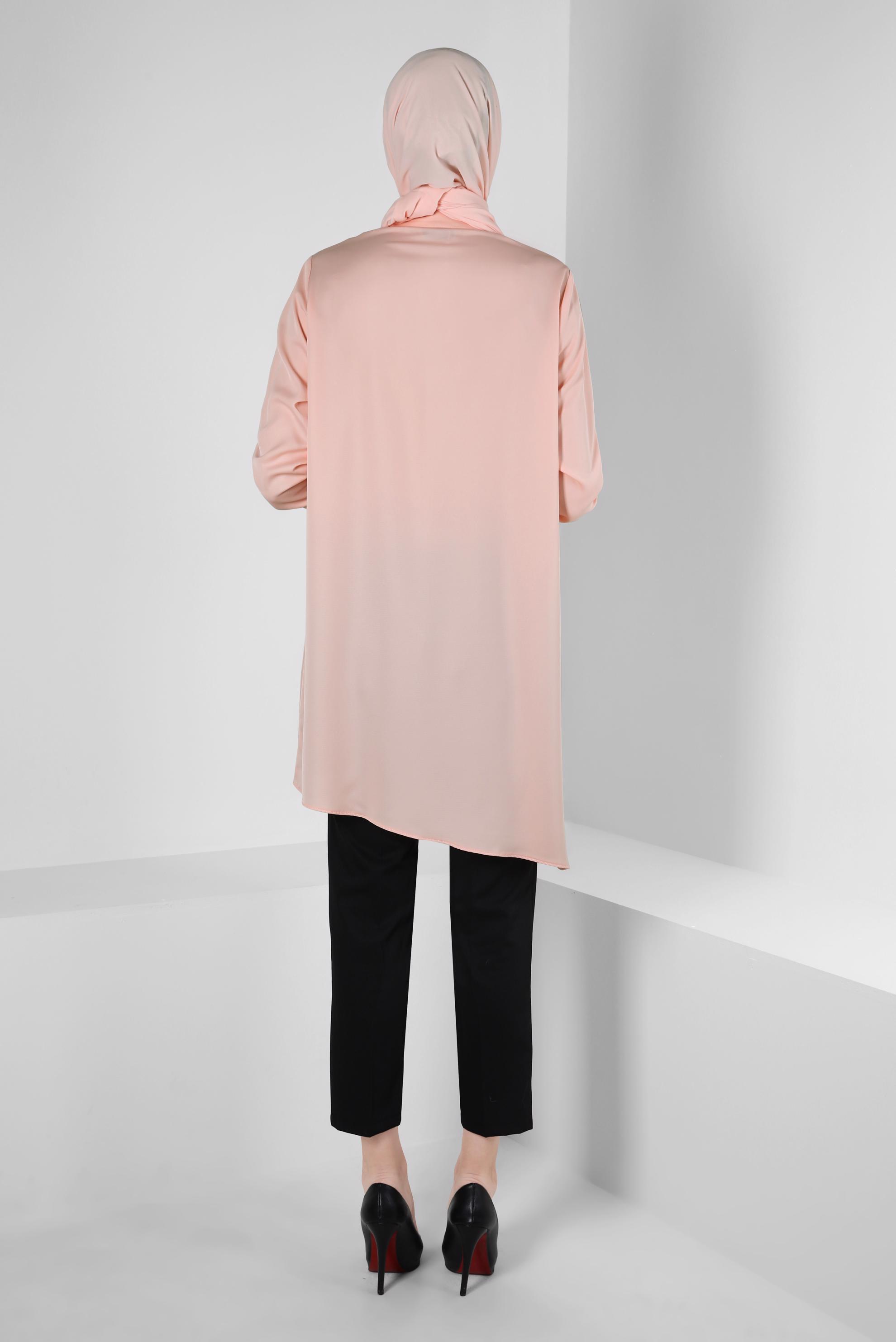 Tesettür giyim SİYAH DAR PAÇA YÜKSEK BEL PANTOLON 70407