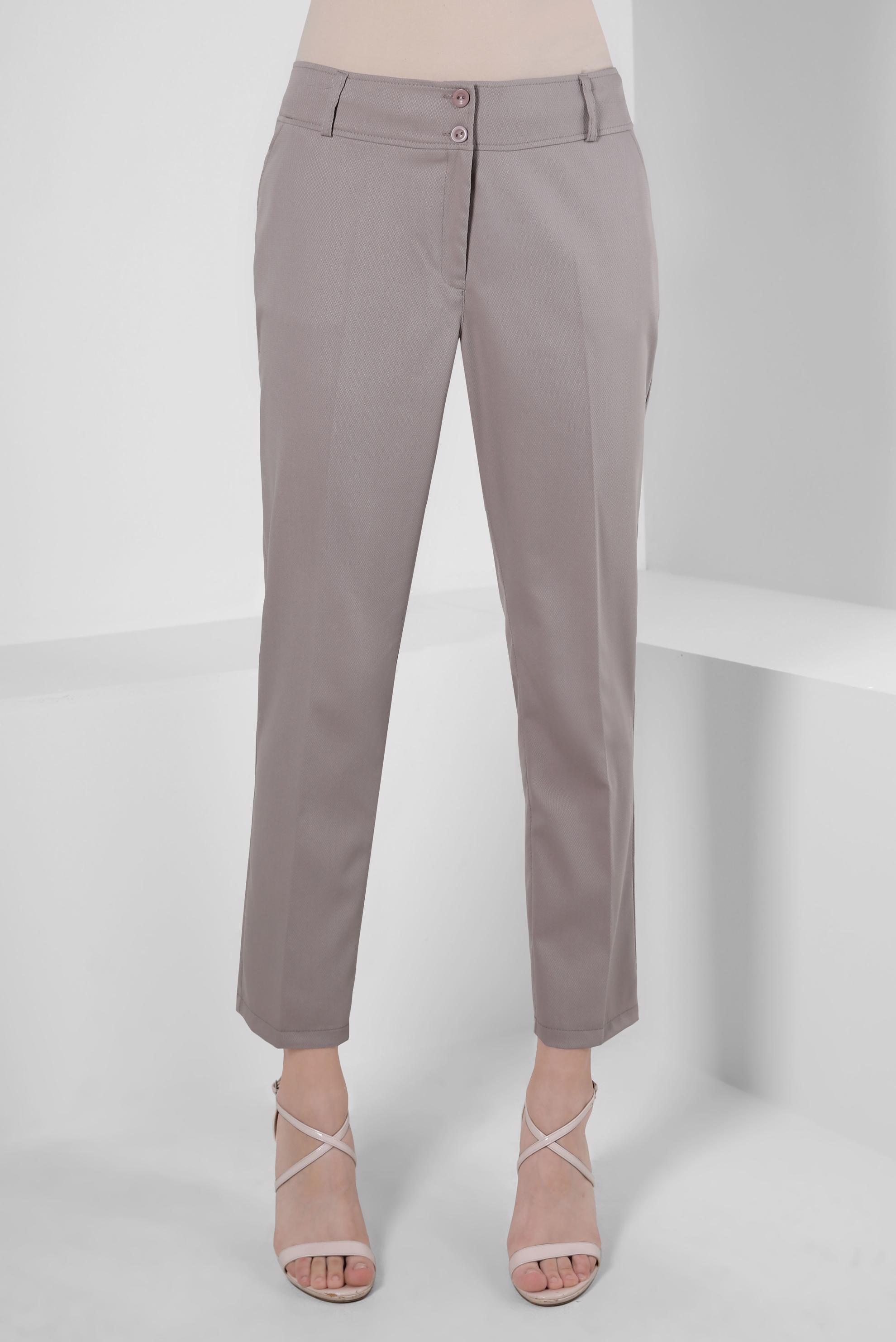 Tesettür giyim VİZON DAR PAÇA YÜKSEK BEL PANTOLON 70407