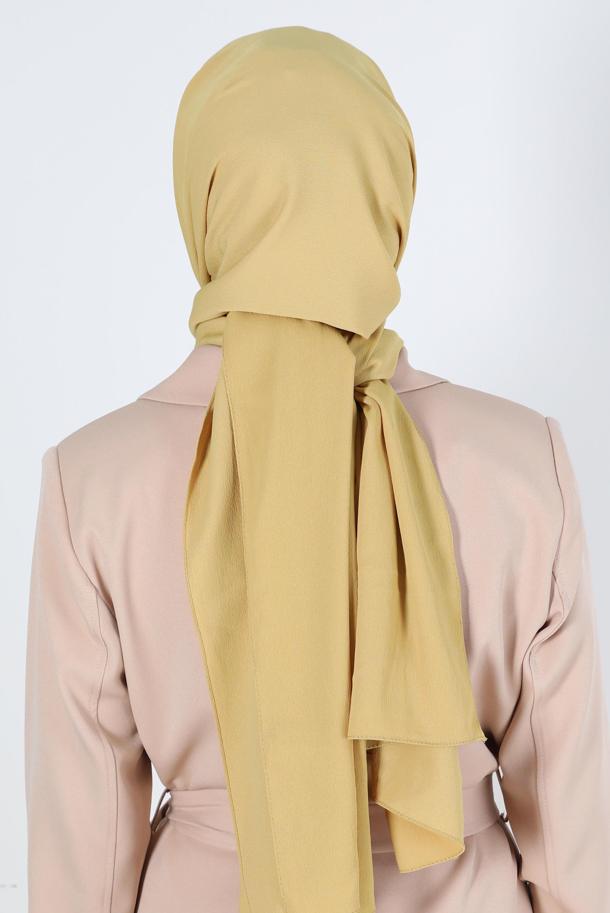 Hijab clothing YELLOW ALVİNA SHAWL 8110 