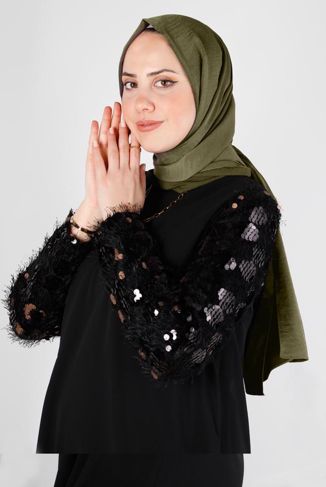 Tesettür giyim  ALVİNA NANO AYROBİN ŞAL 8111 - ALVİNA