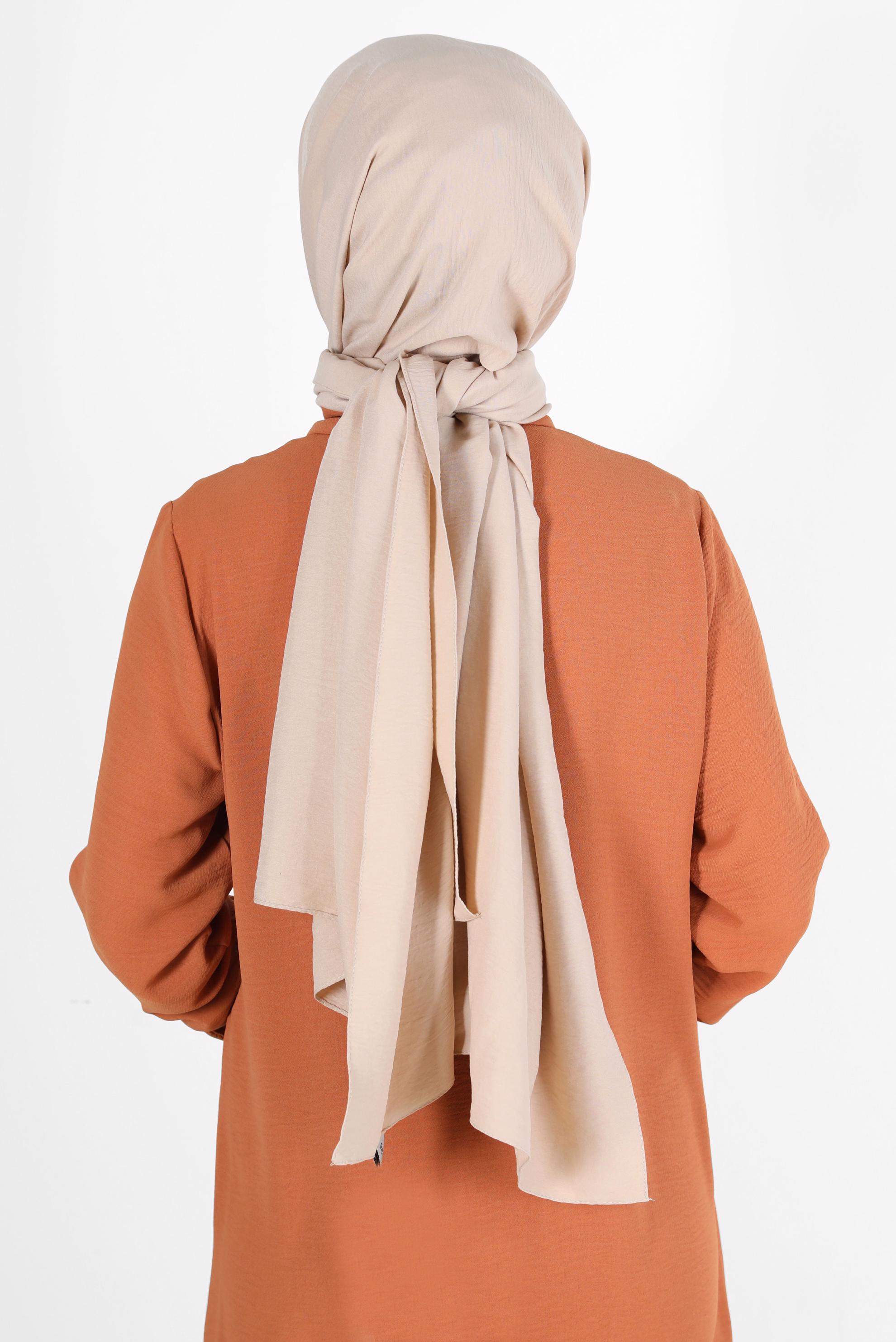 Hijab clothing BEIGE ALVINA COTTON SHAWL 8115