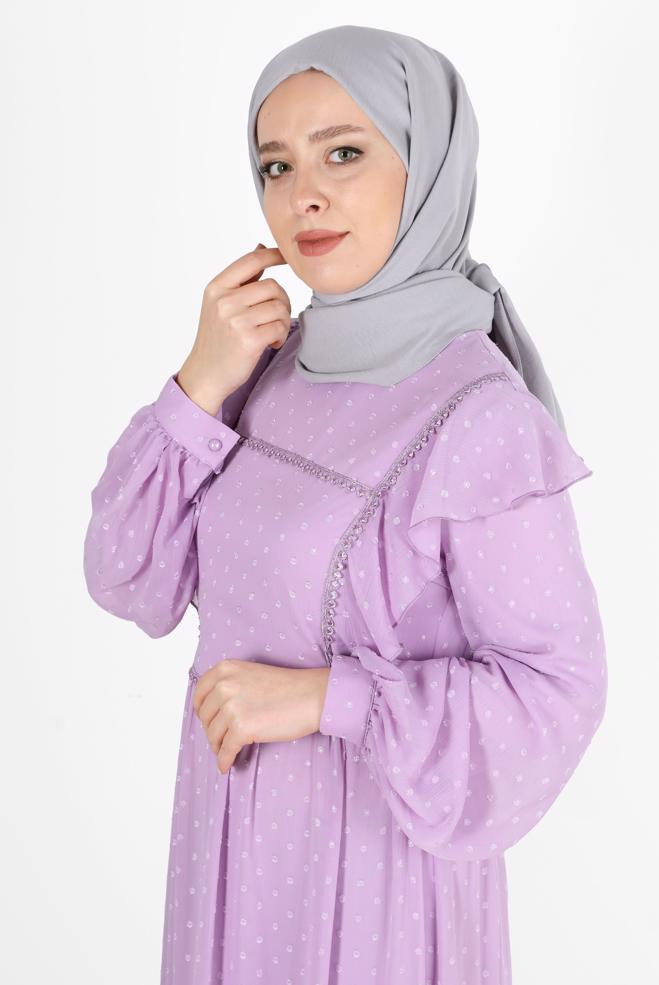 Tesettür giyim  ALVİNA PAMUK AYROBİN ŞAL 8115 - ALVİNA