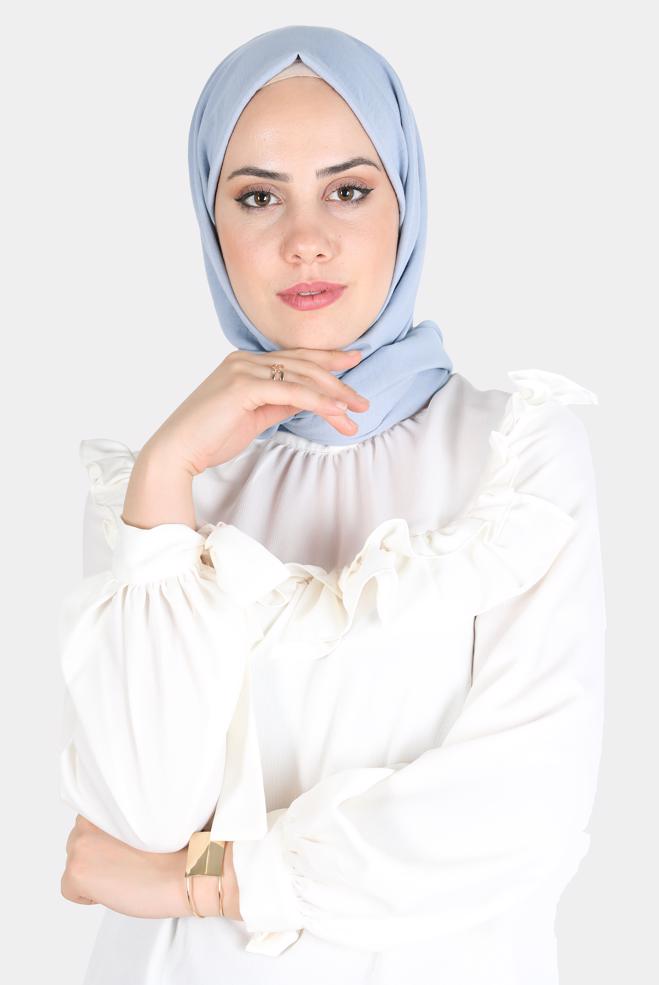 Tesettür giyim  ALVİNA PAMUK AYROBİN ŞAL 8115 - ALVİNA