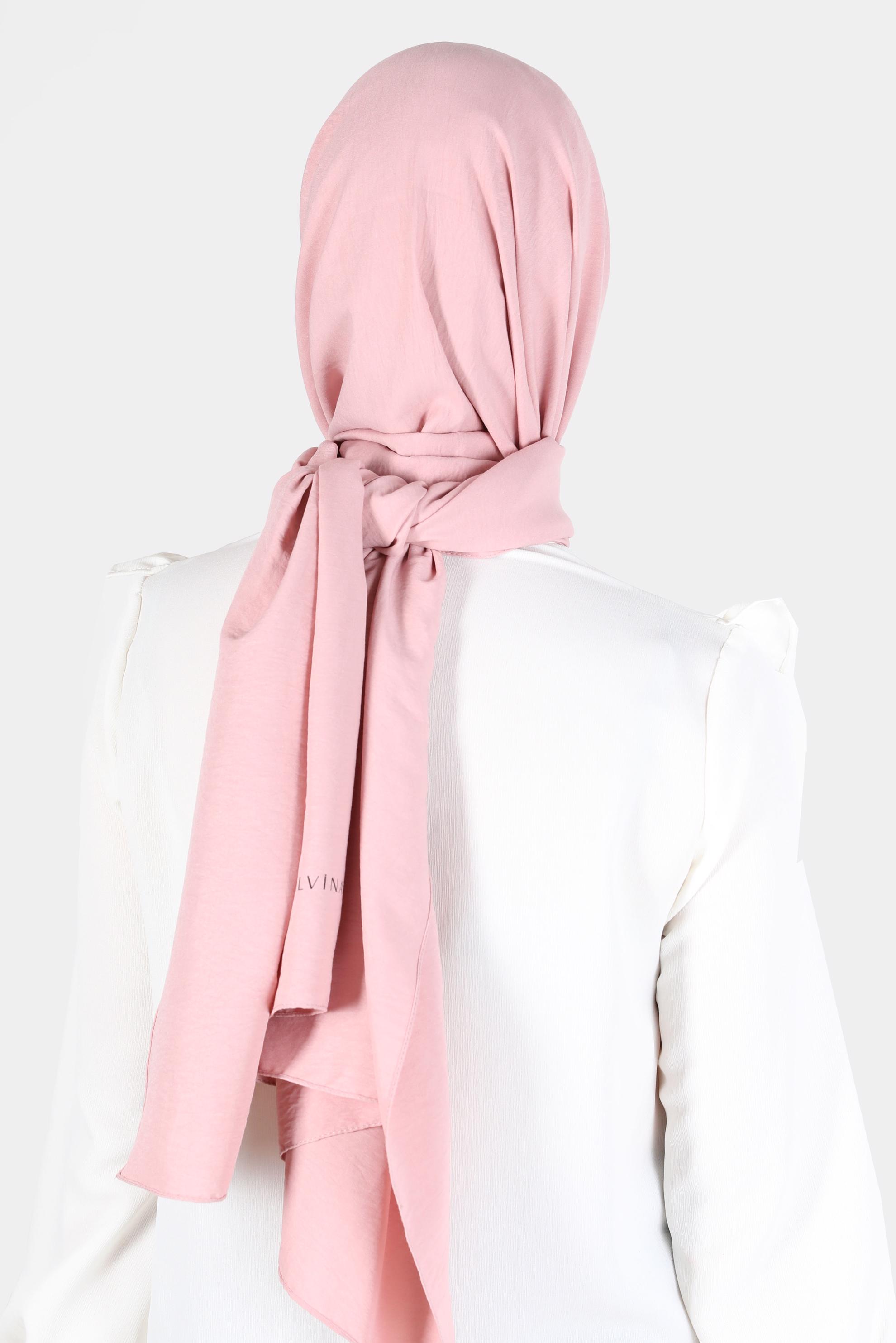 Vêtements hijab POUDRE CHÂLE EN COTON ALVINA 8115