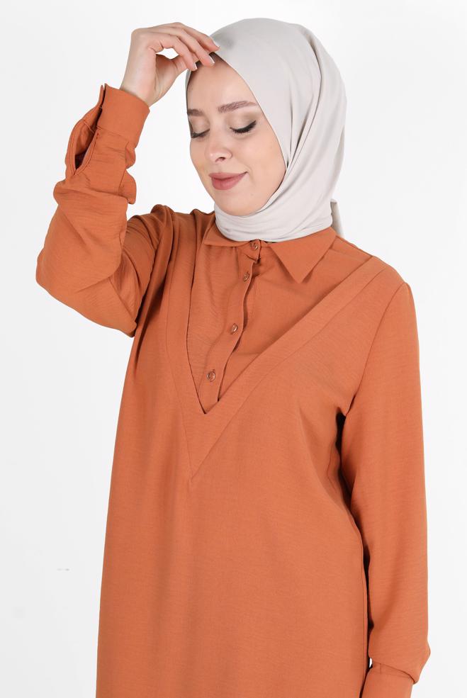 Tesettür giyim  ALVİNA PAMUK AYROBİN ŞAL 8115 - ALVİNA