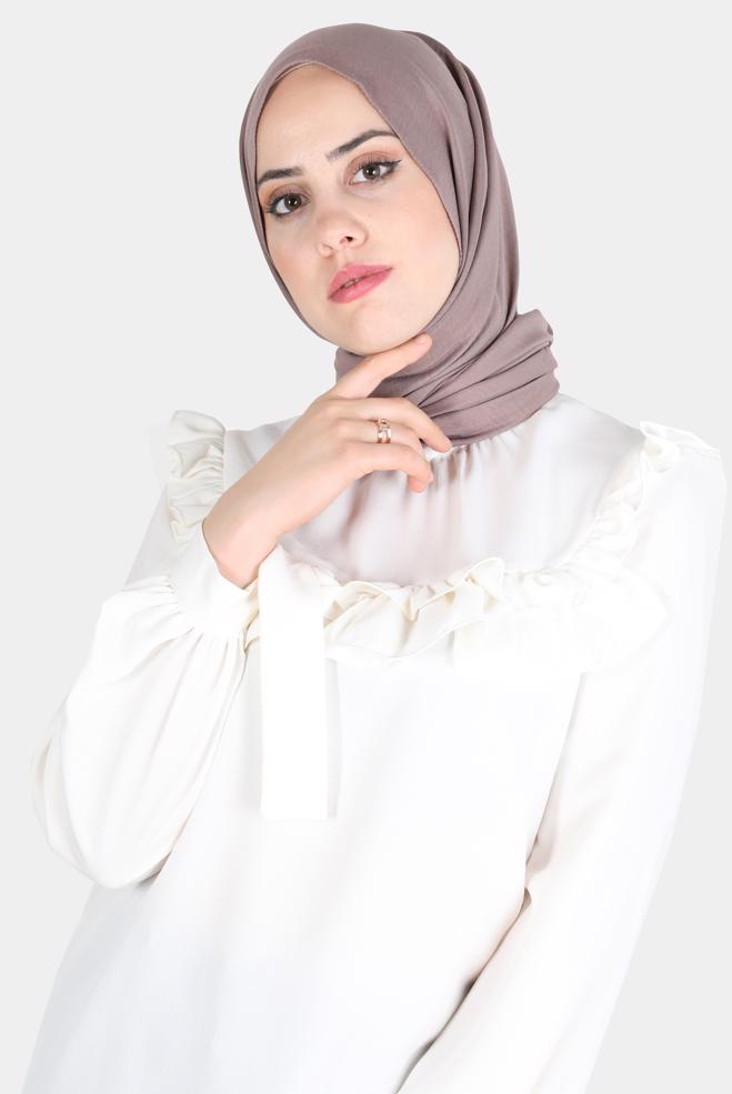 Hijab clothing  ALVINA COTTON SHAWL 8115 - ALVİNA