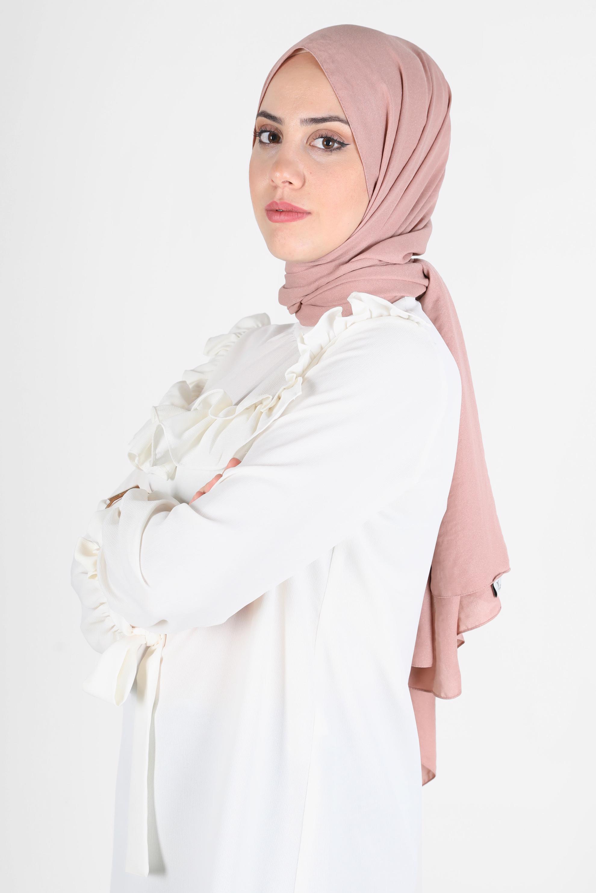 Hijab clothing POWDER ALVİNA SHINY SHAWL 8116 