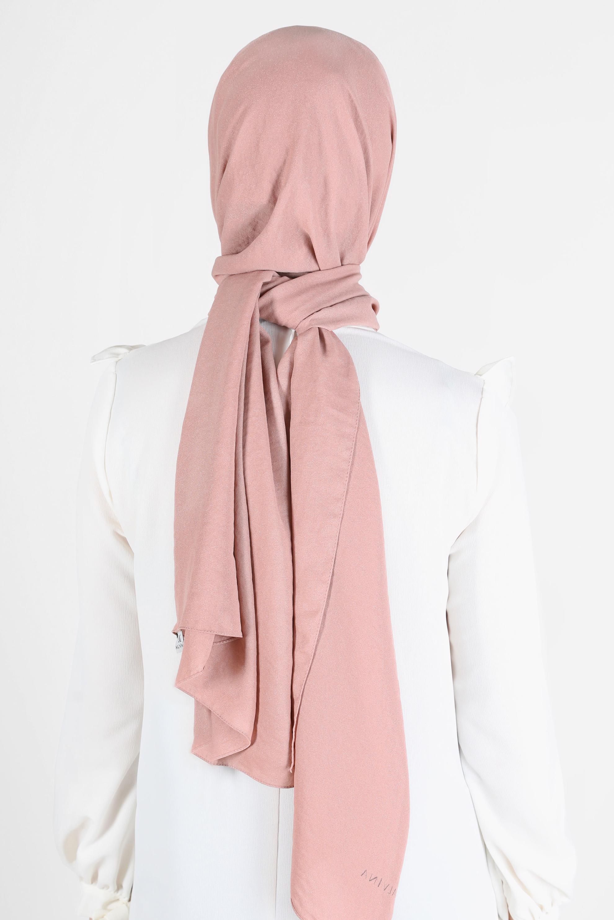 Hijab clothing POWDER ALVİNA SHINY SHAWL 8116 